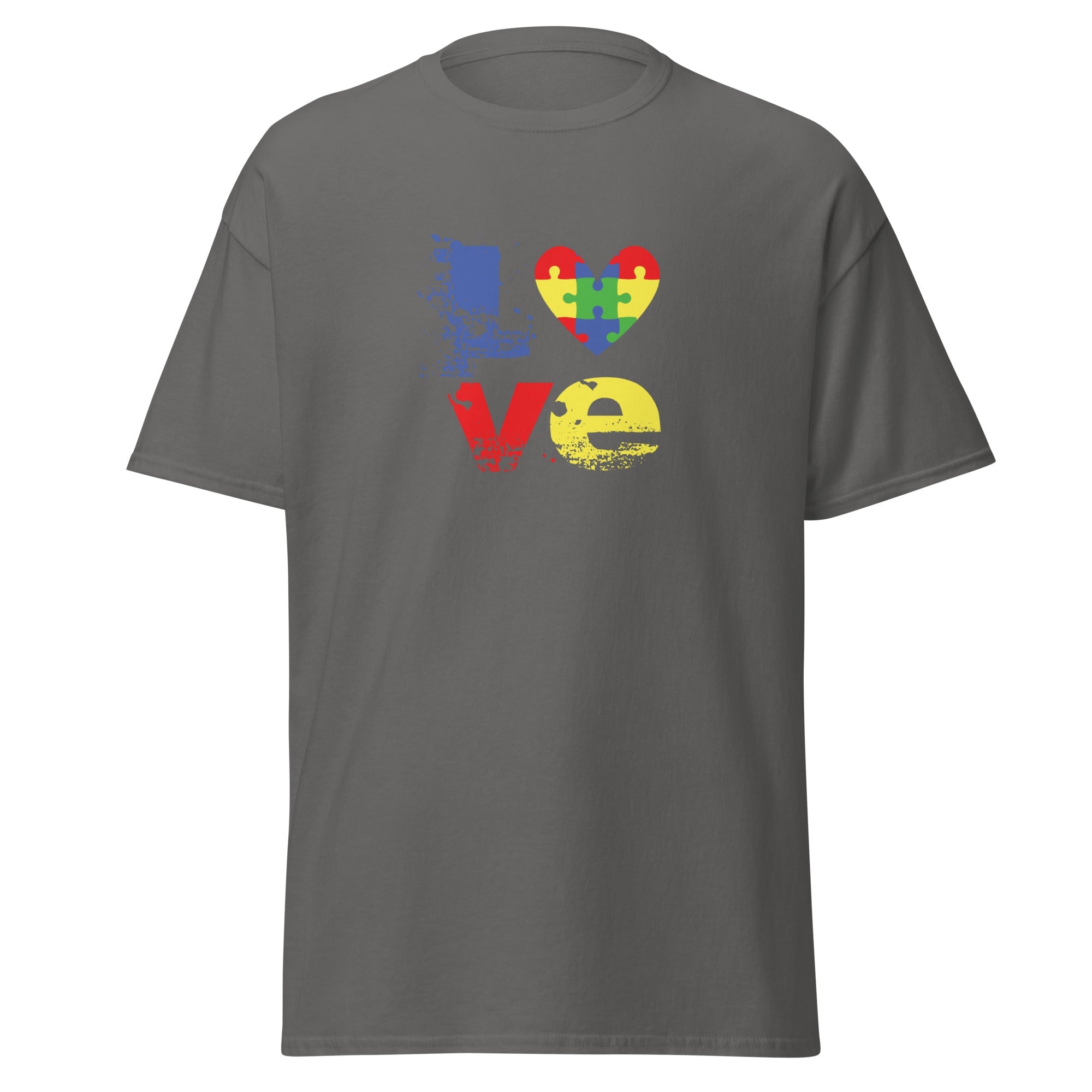 Autism Love Mens Custom T Shirt - Kicks Shoelaces