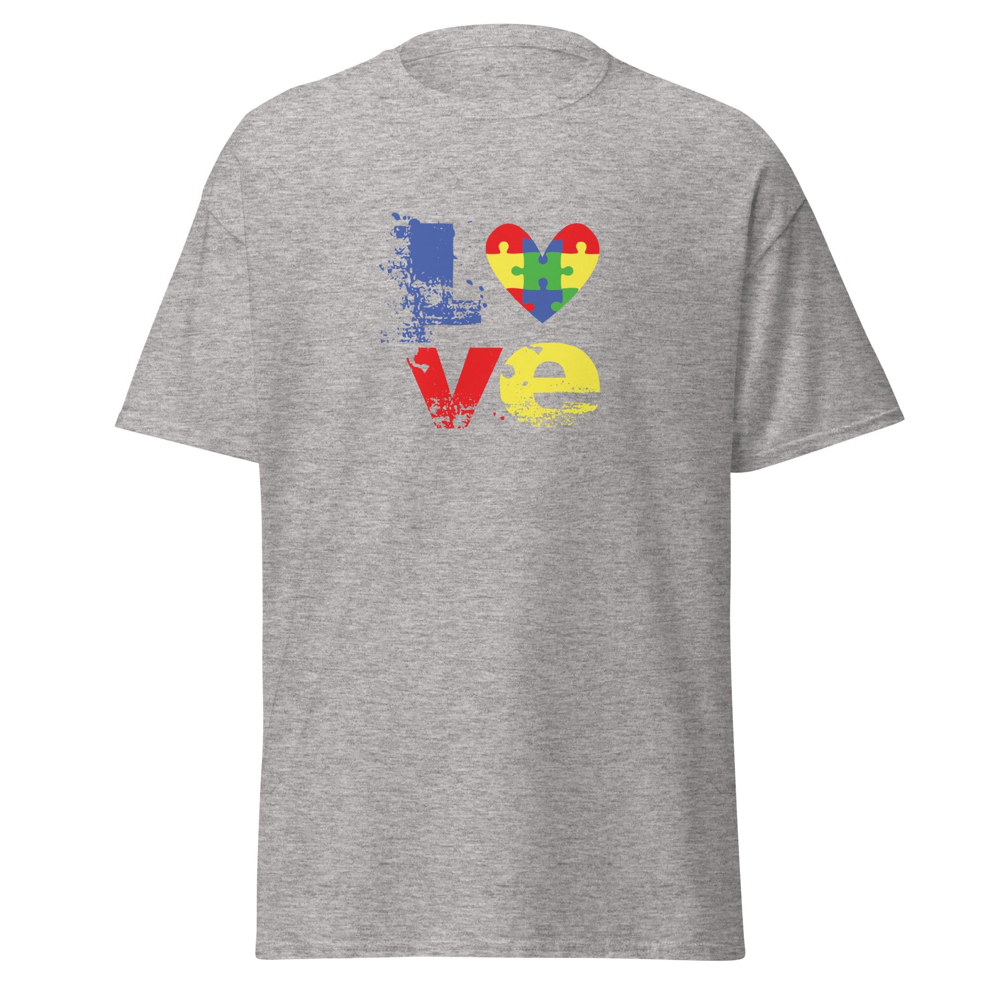 Autism Love Mens Custom T Shirt - Kicks Shoelaces