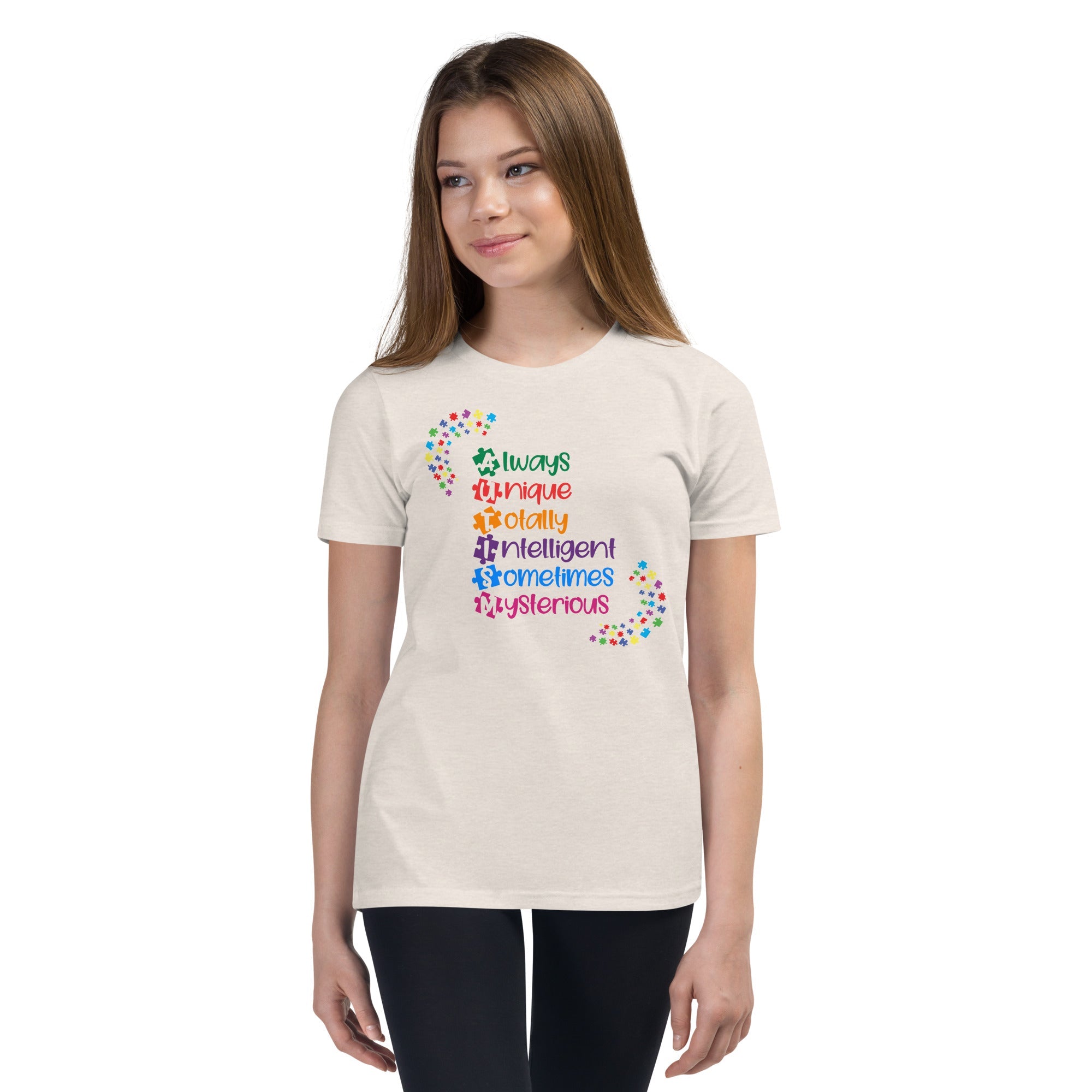 Autism Motivation Youth Graphic Tees - Kicks Shoelaces