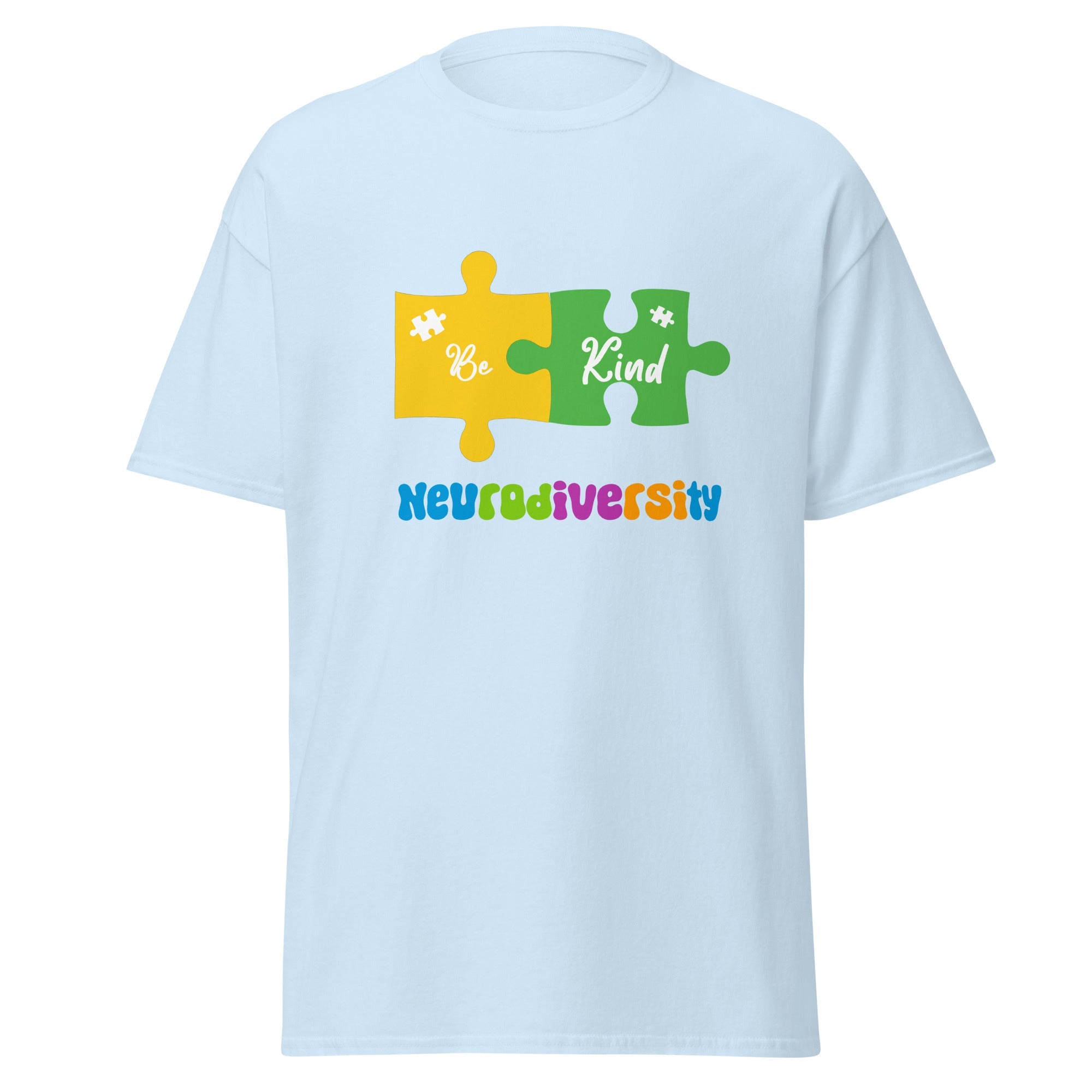 Autism NT Mens Custom T Shirt - Kicks Shoelaces