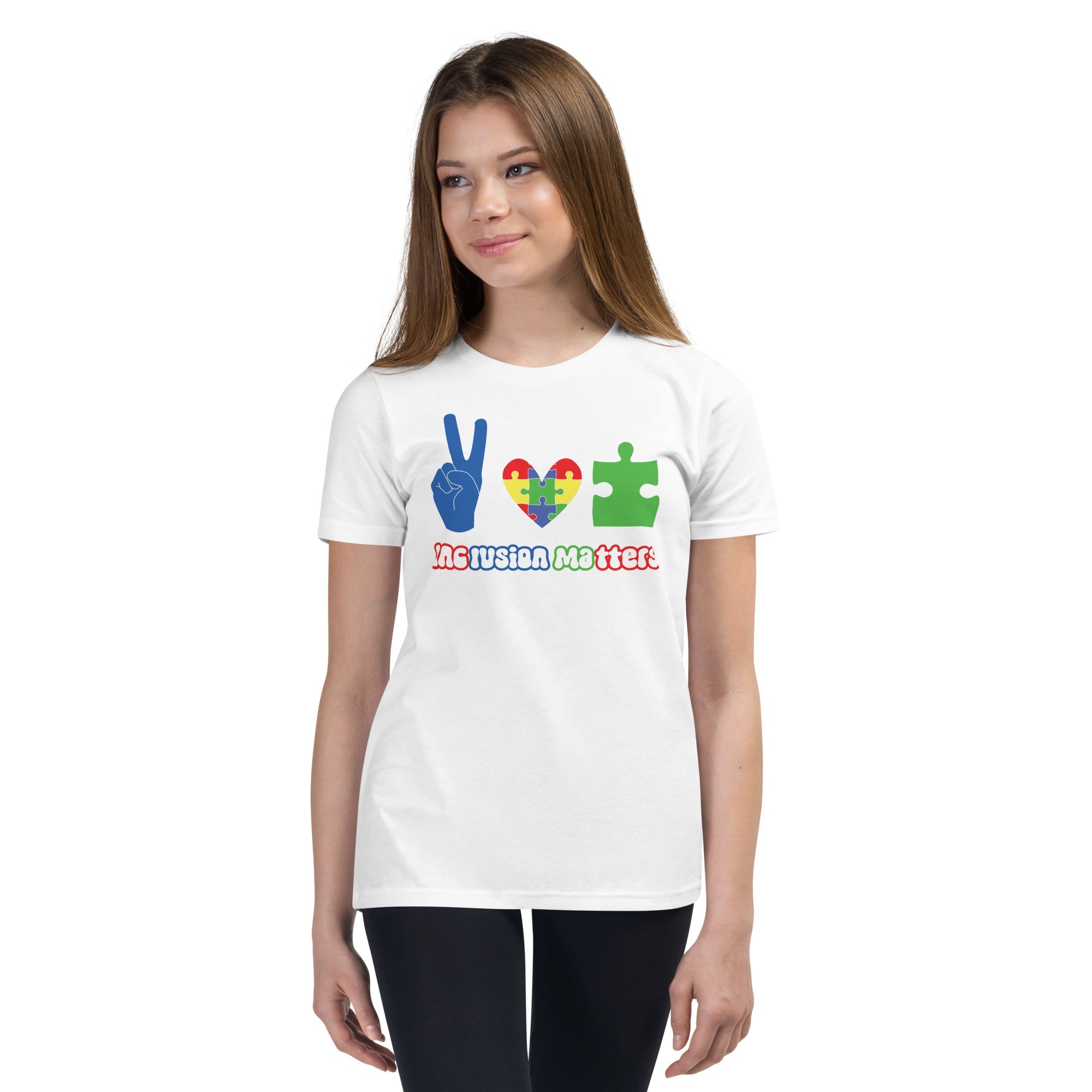 Autism Peace Youth Graphic Tees - Kicks Shoelaces