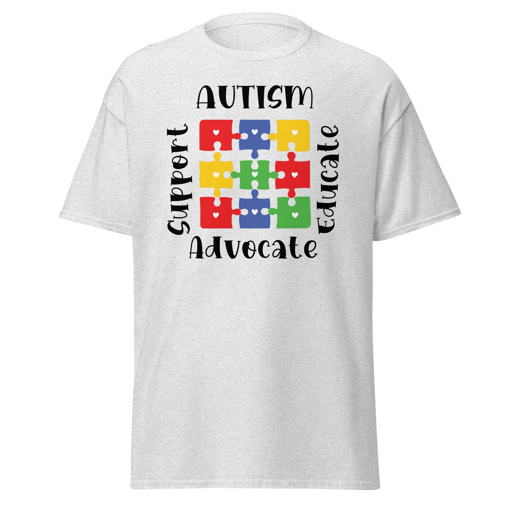 Autism Support Mens Custom T Shirt - Kicks Shoelaces