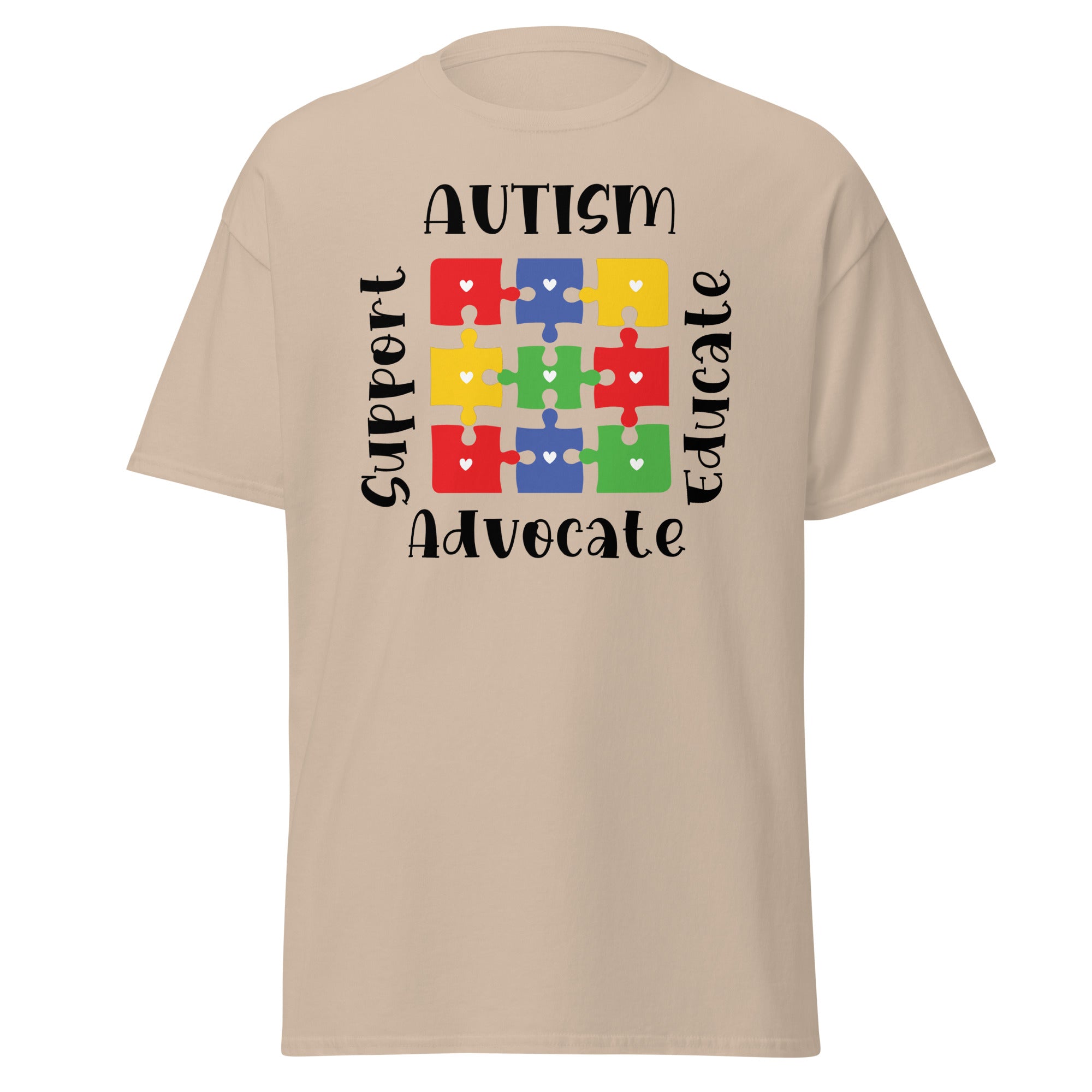 Autism Support Mens Custom T Shirt - Kicks Shoelaces