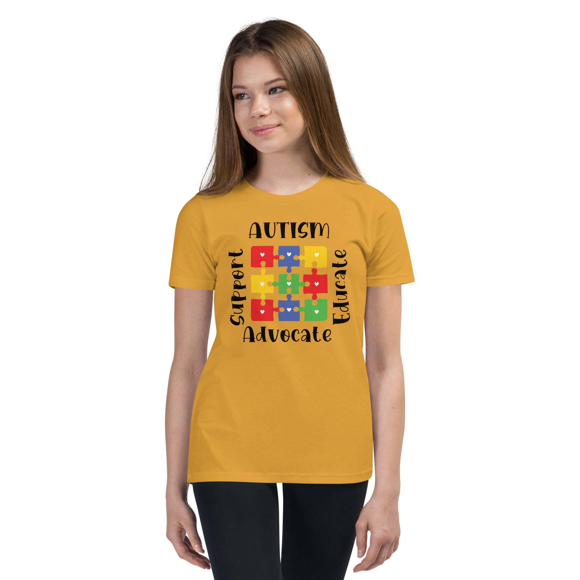 Autism Support Youth Graphic Tees - Kicks Shoelaces