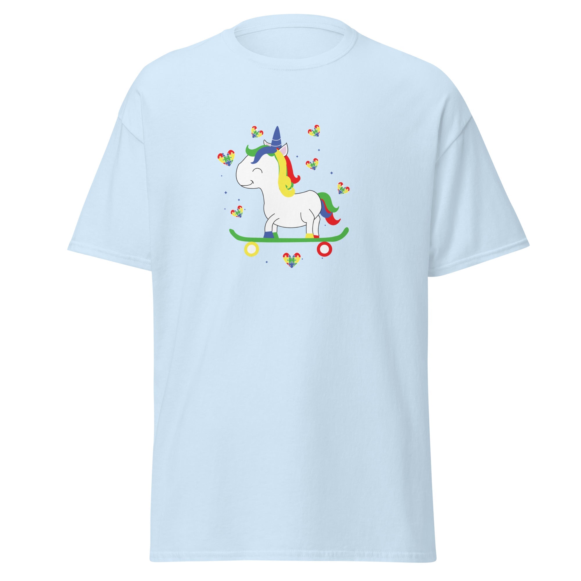 Autism Unicorn Mens Custom T Shirt - Kicks Shoelaces