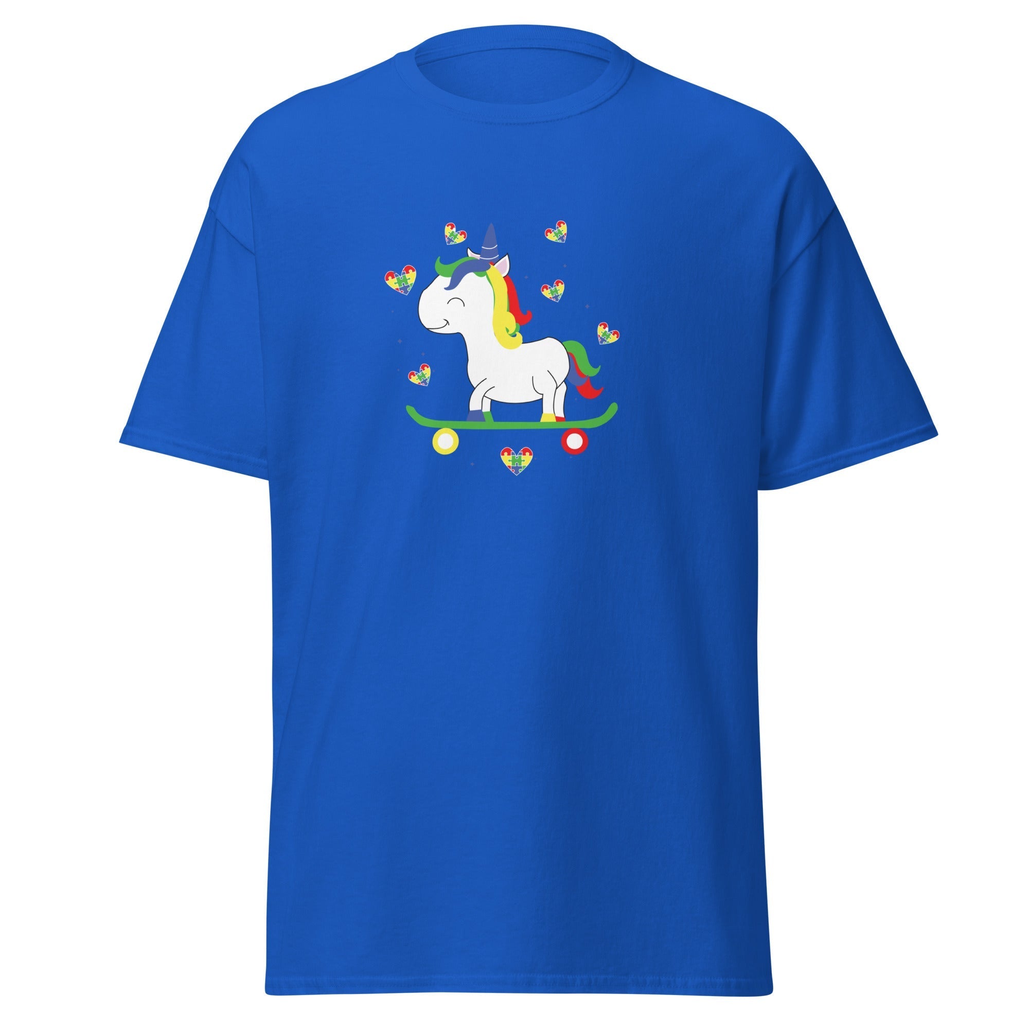 Autism Unicorn Mens Custom T Shirt - Kicks Shoelaces