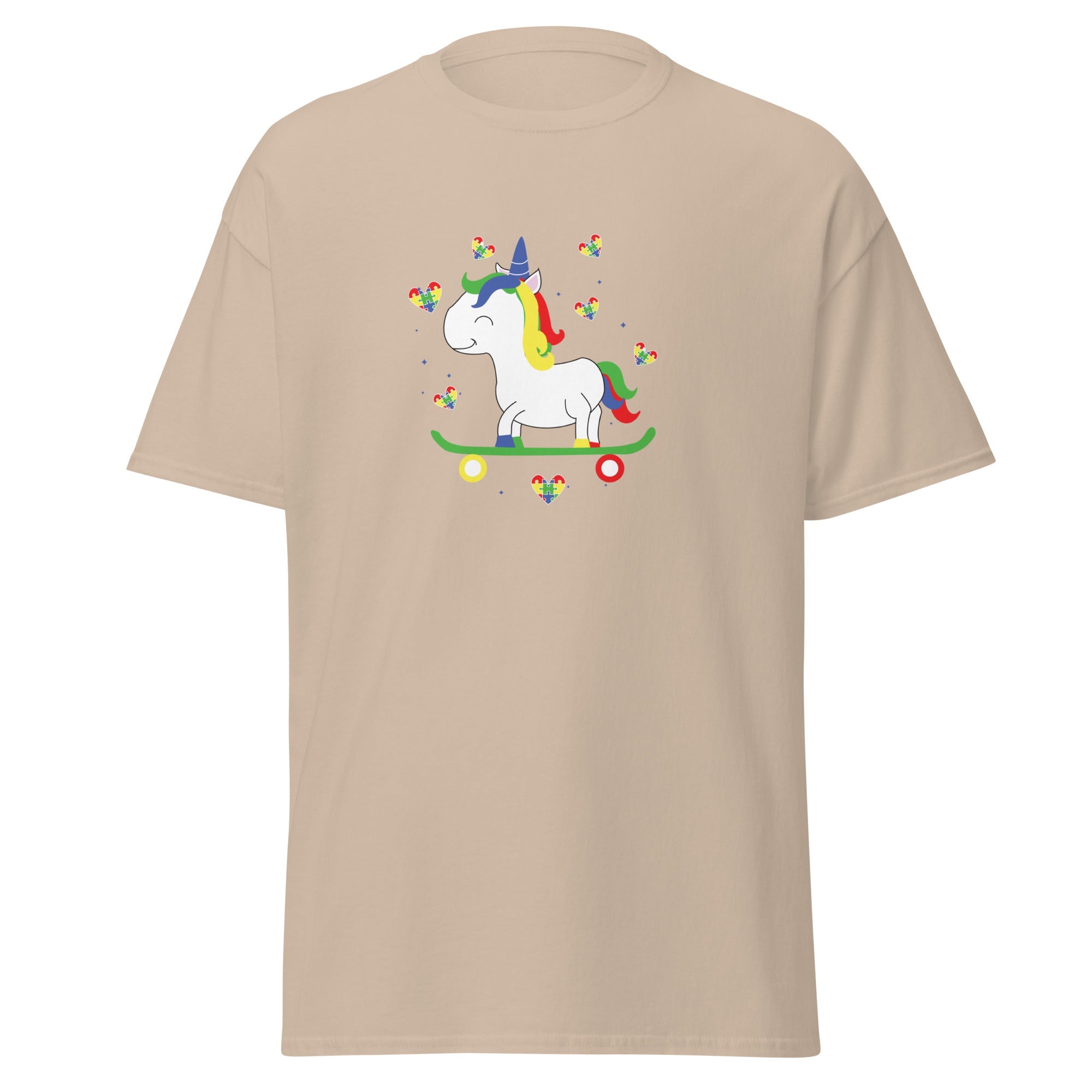 Autism Unicorn Mens Custom T Shirt - Kicks Shoelaces