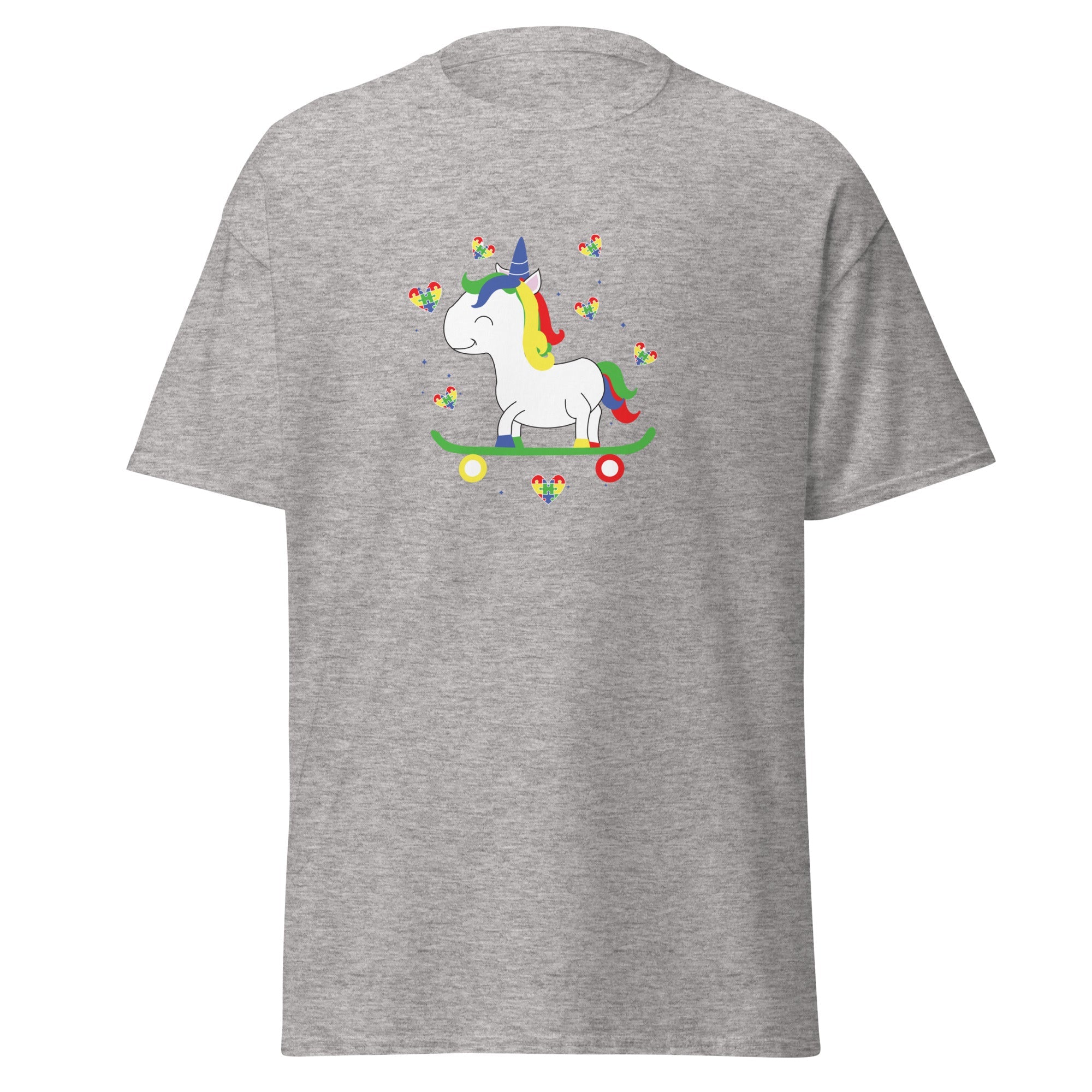 Autism Unicorn Mens Custom T Shirt - Kicks Shoelaces