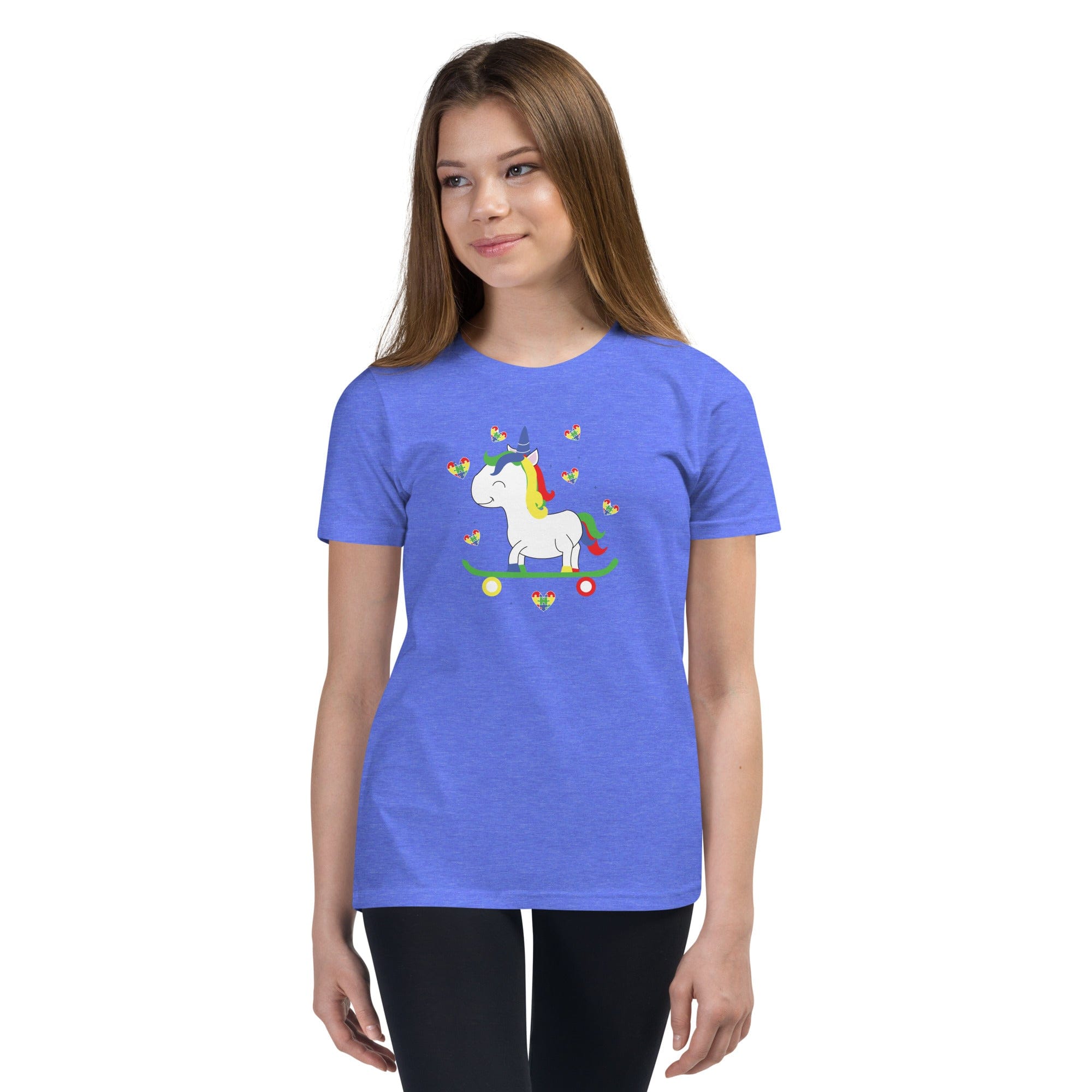 Autism Unicorn Youth Graphic Tees - Kicks Shoelaces