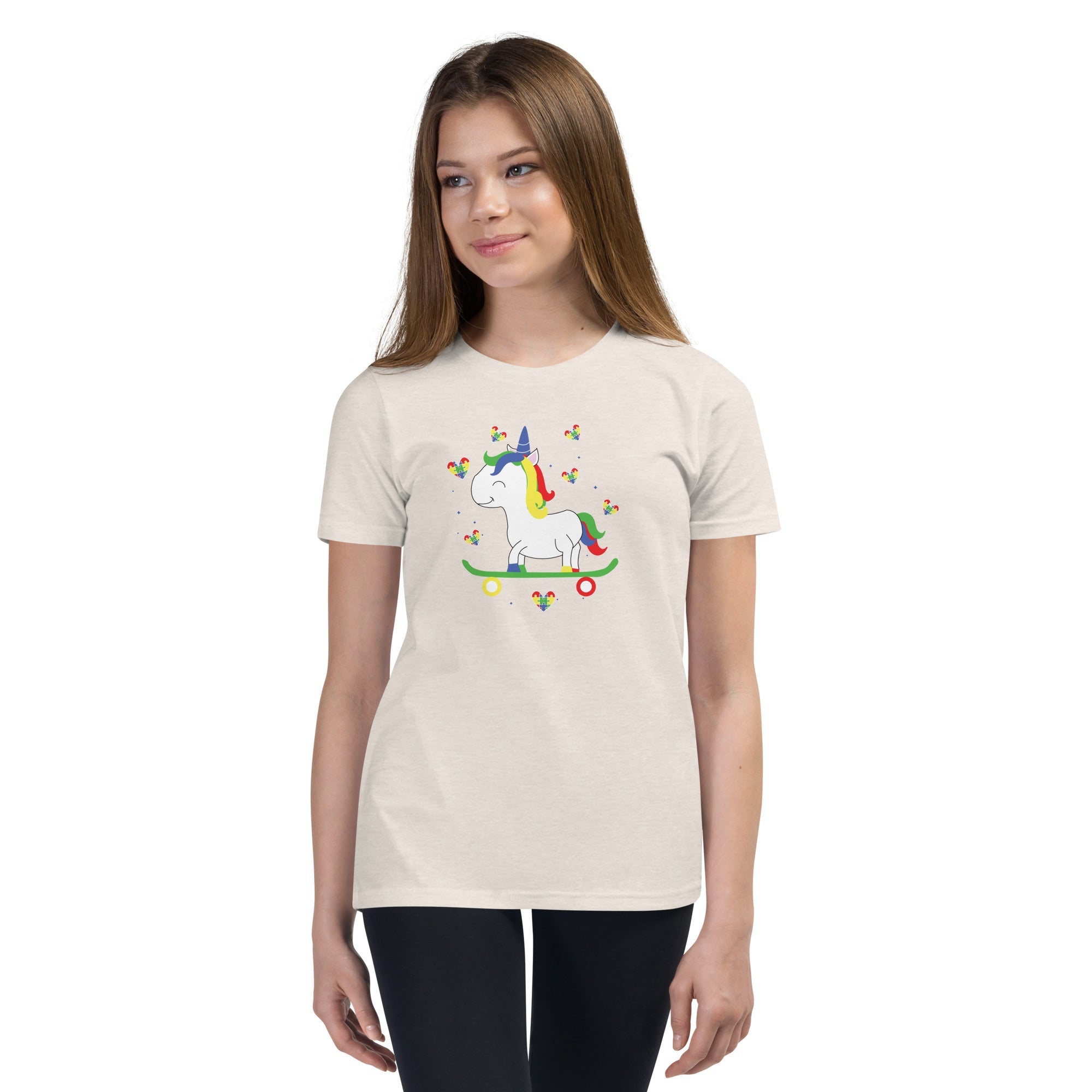 Autism Unicorn Youth Graphic Tees - Kicks Shoelaces