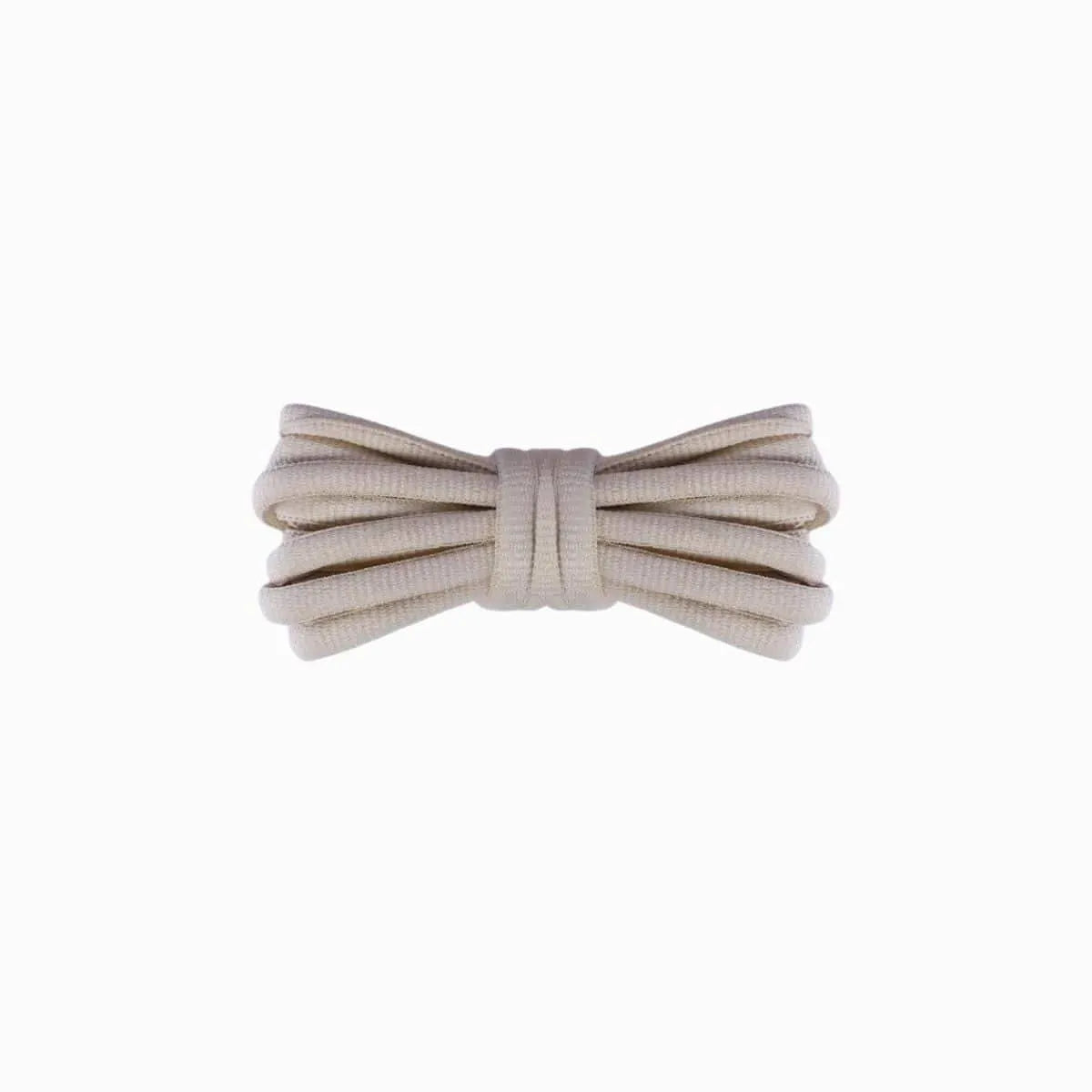 Beige Asics Gel Contend 9 replacement laces, oval laces by Kicks Shoelaces.