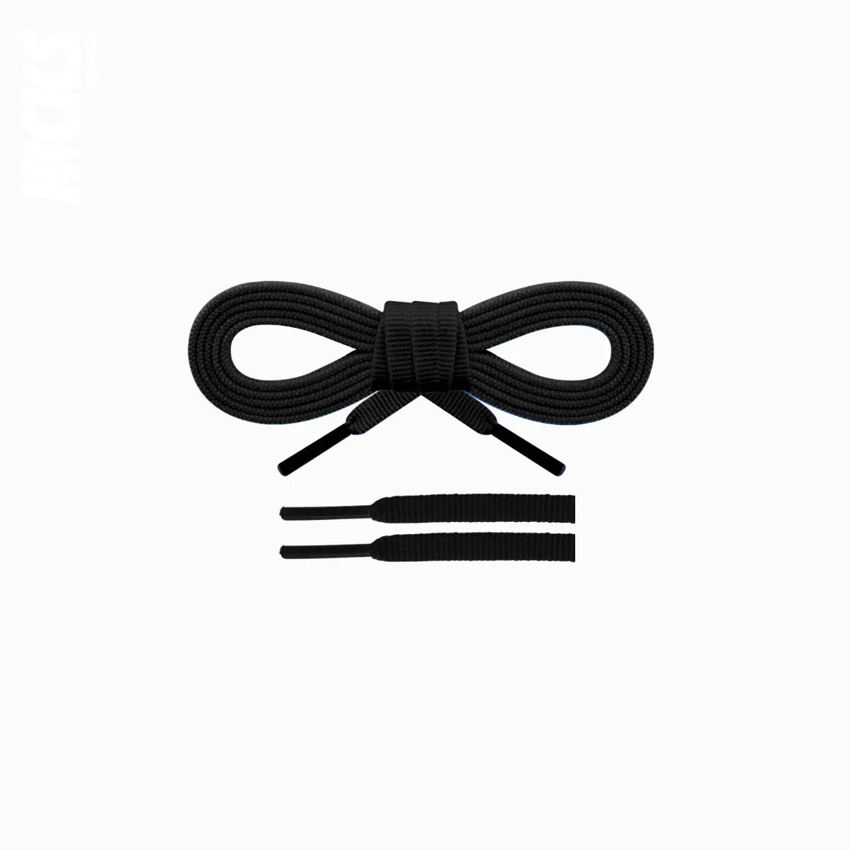 Black replacement shoelaces for Saucony Endorphin Pro 4 running shoes by Kicks Shoelaces.