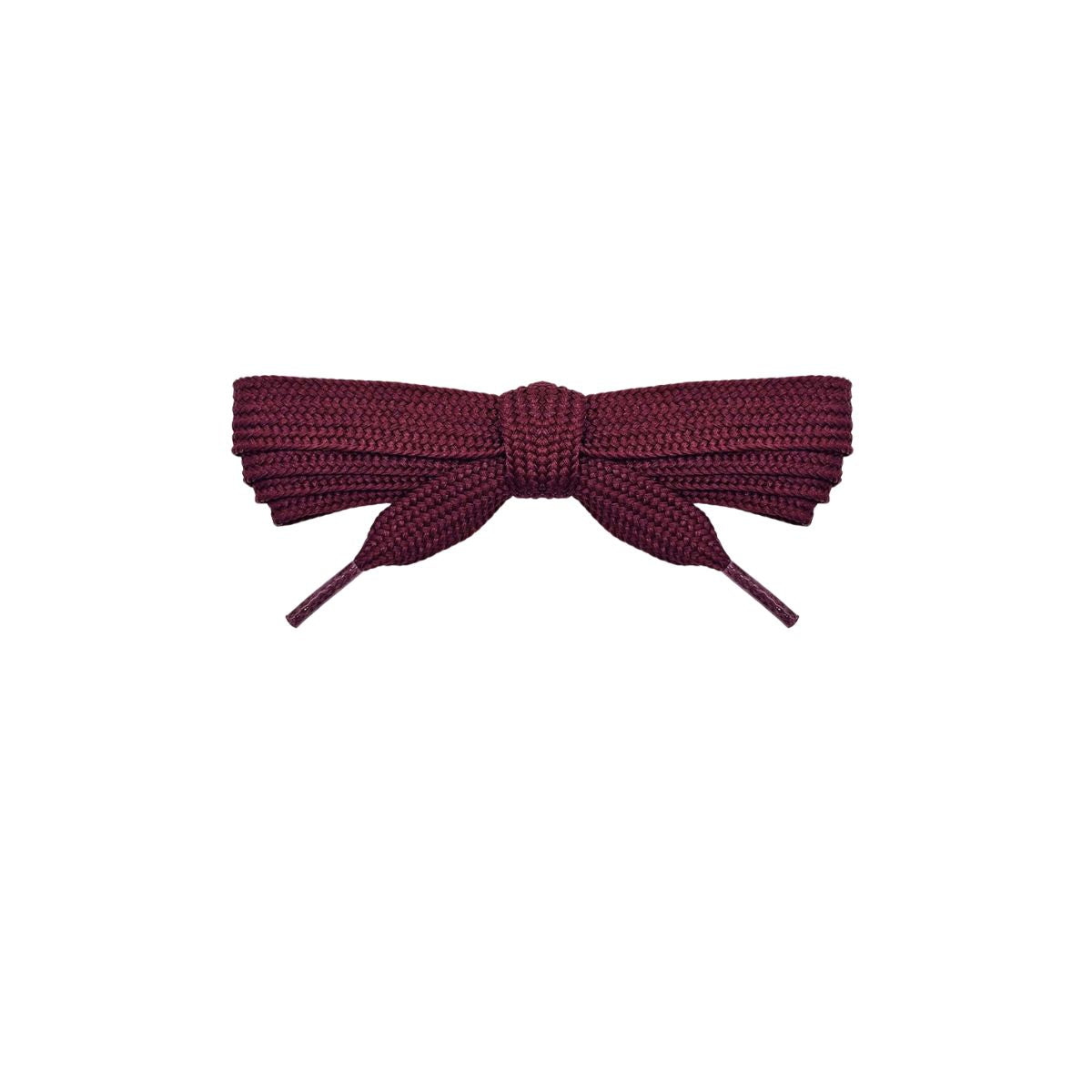 Burgundy 15mm wide classic fat shoelaces, thick skate sneaker laces by Kicks Shoelaces