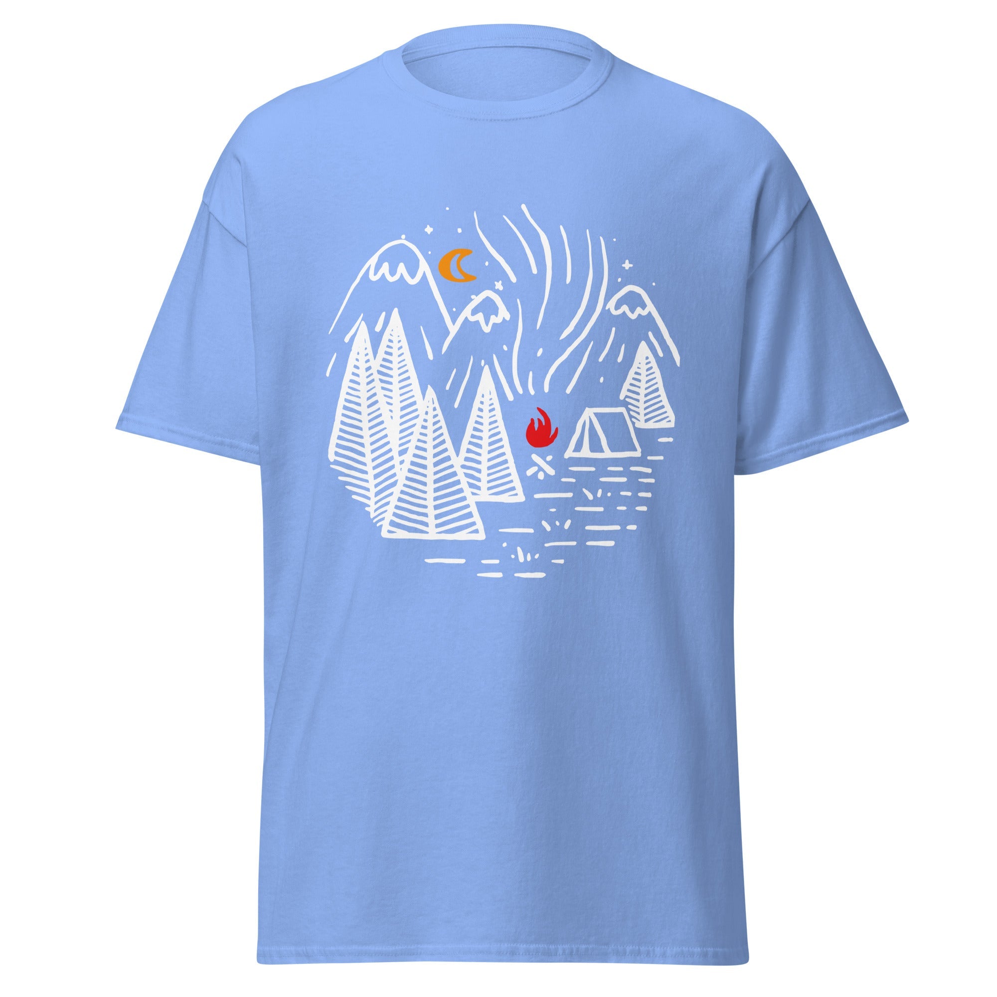 Camping Mens Graphic Tee - Kicks Shoelaces