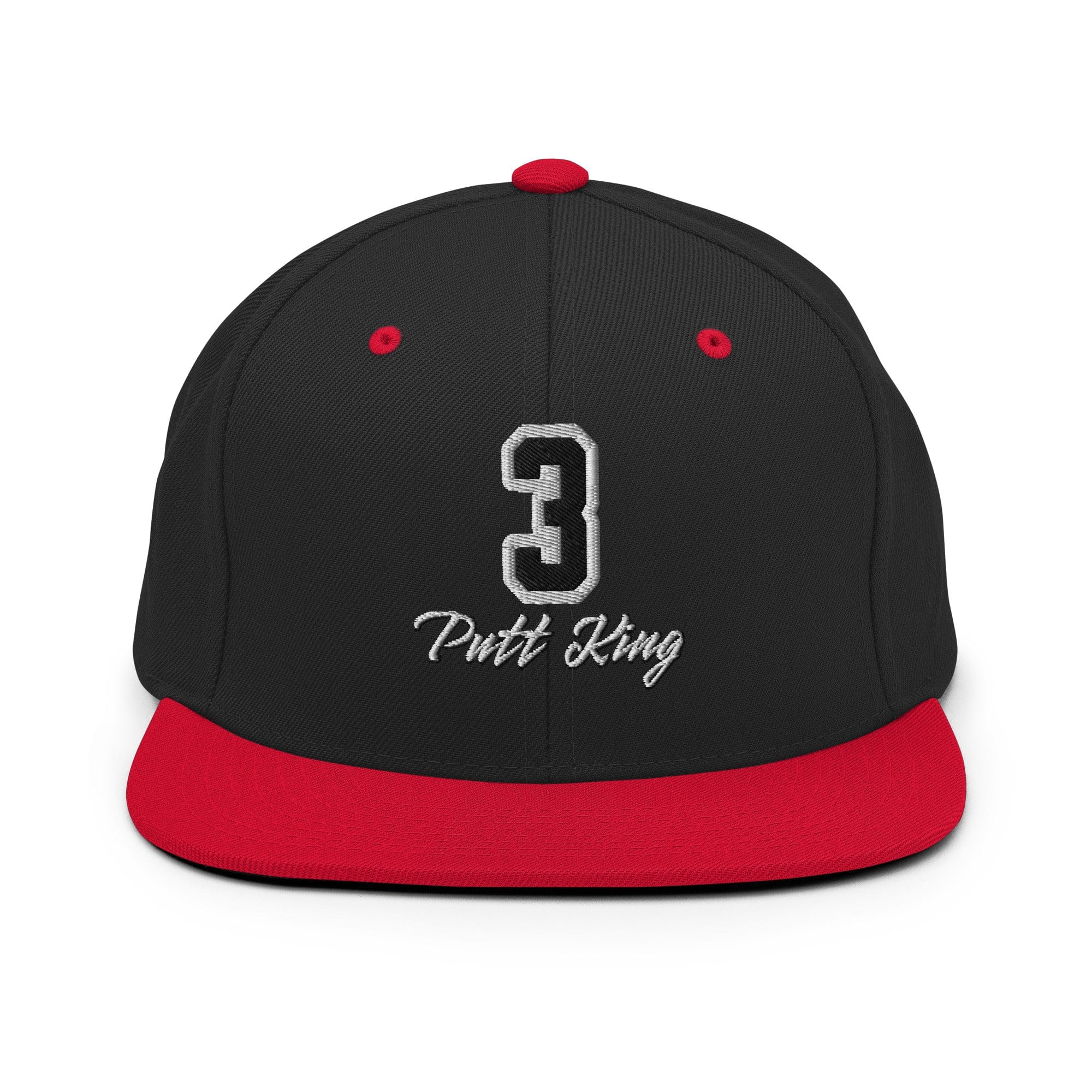 3 Putt King Golf Snapback Hat