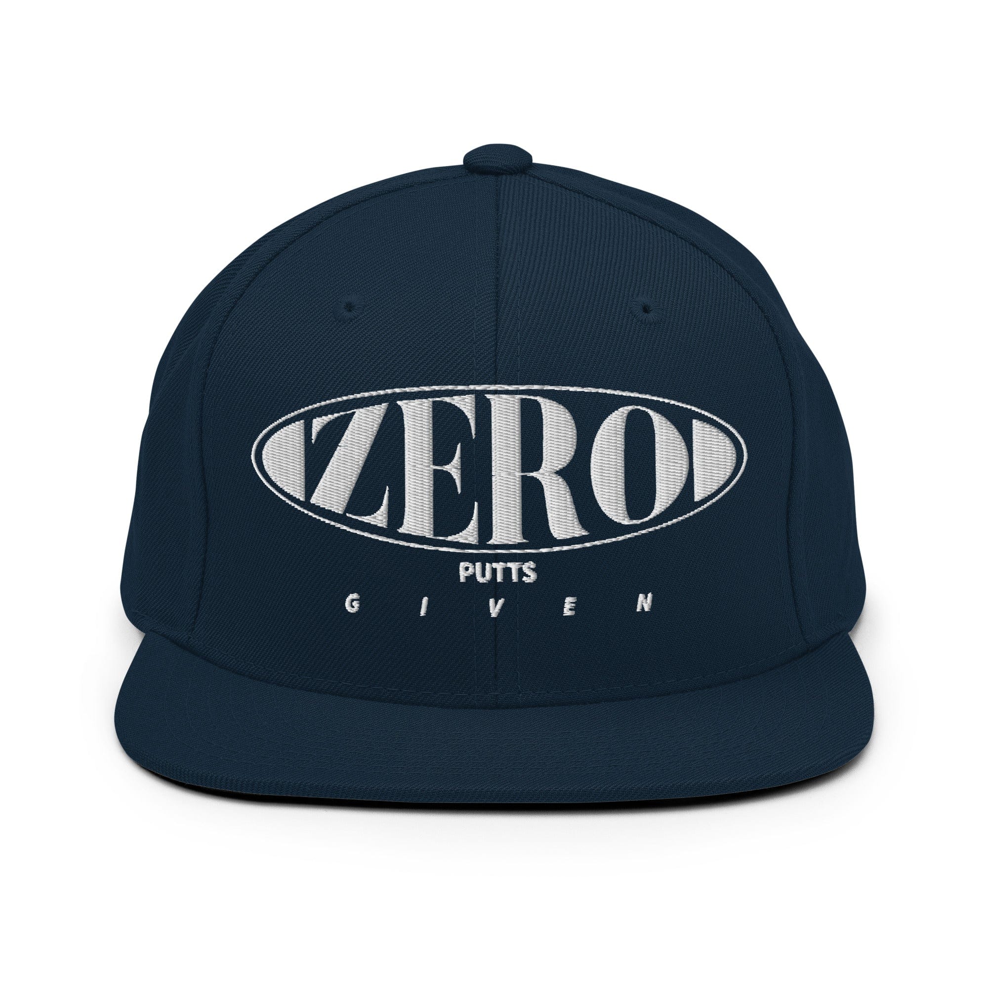 Zero Putts Given Golf Snapback Hat