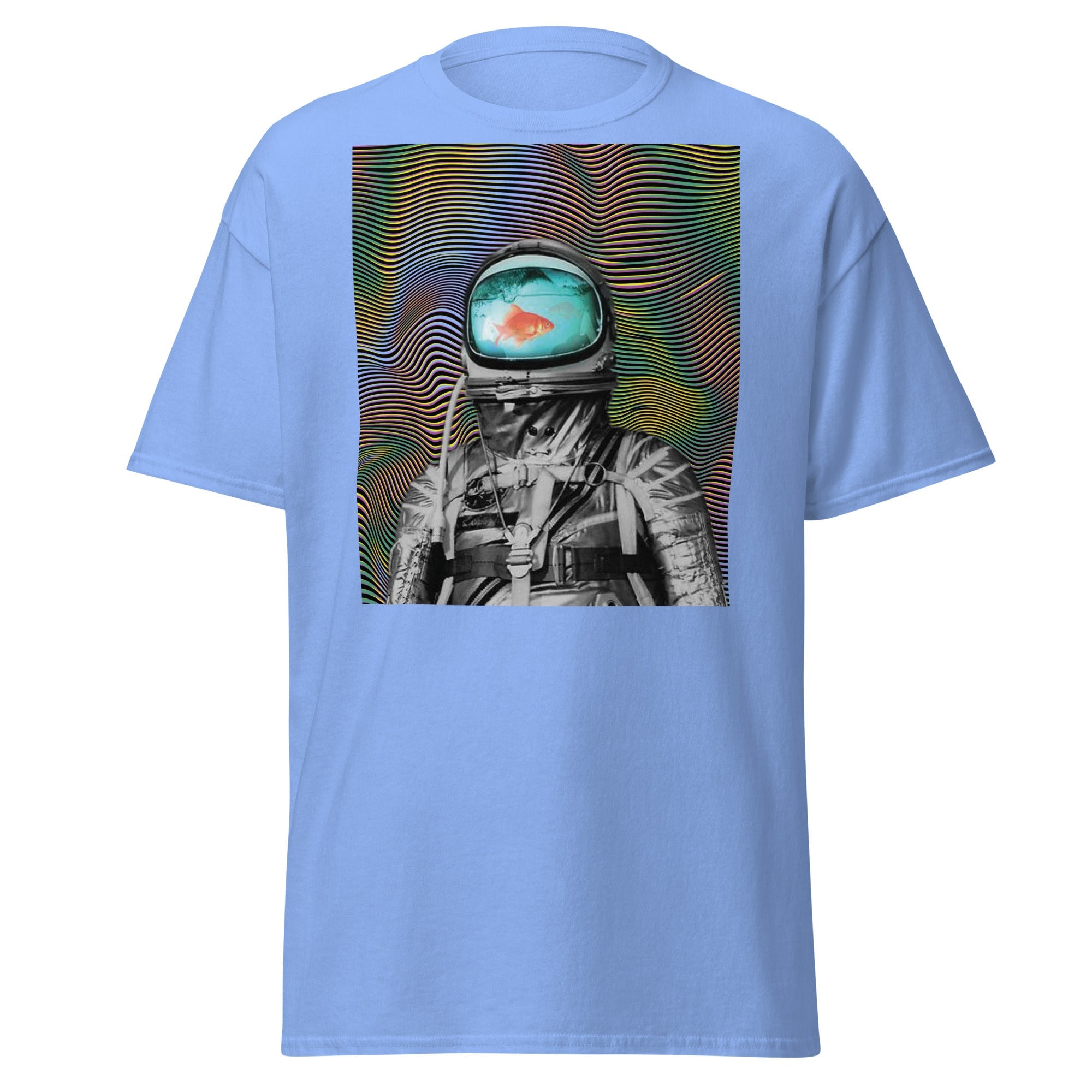 Cosmic Fishbowl Mens Graphic Space Tee - Kicks Shoelaces