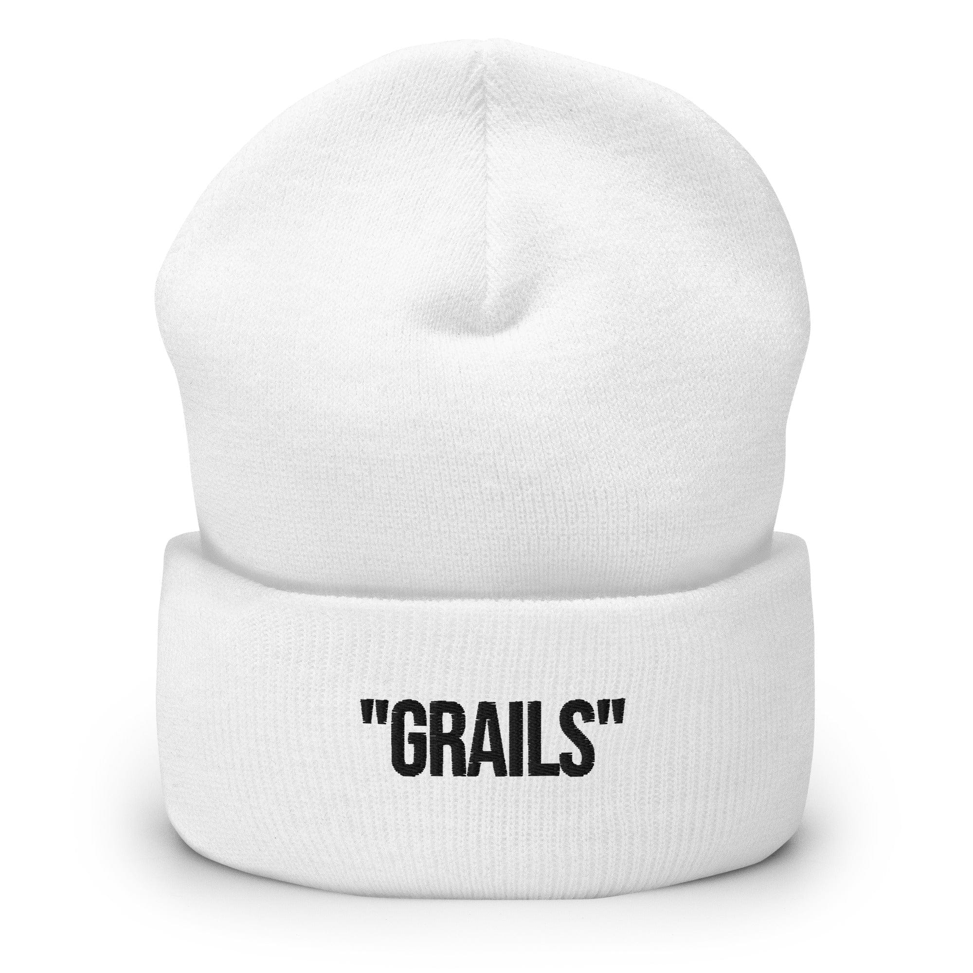 Grails White Beanie 