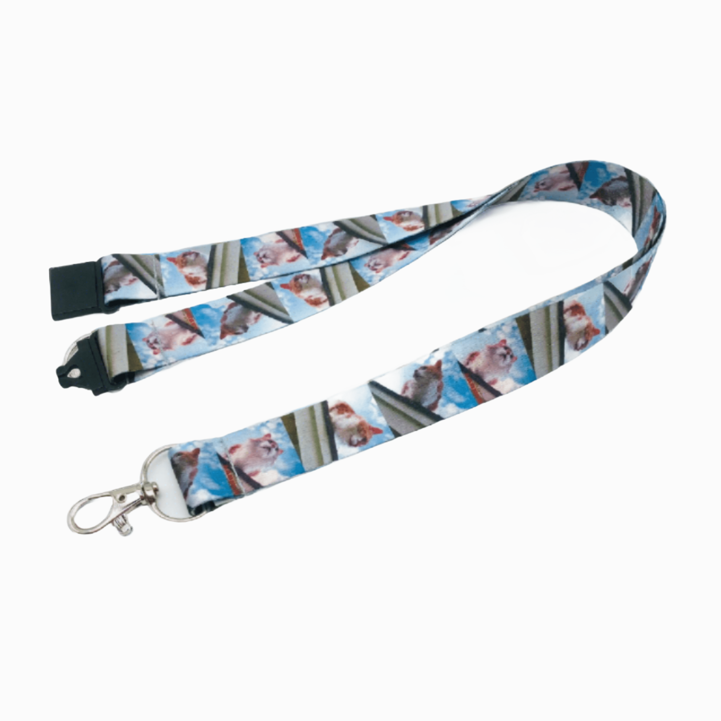 Cat-Print-Lanyard