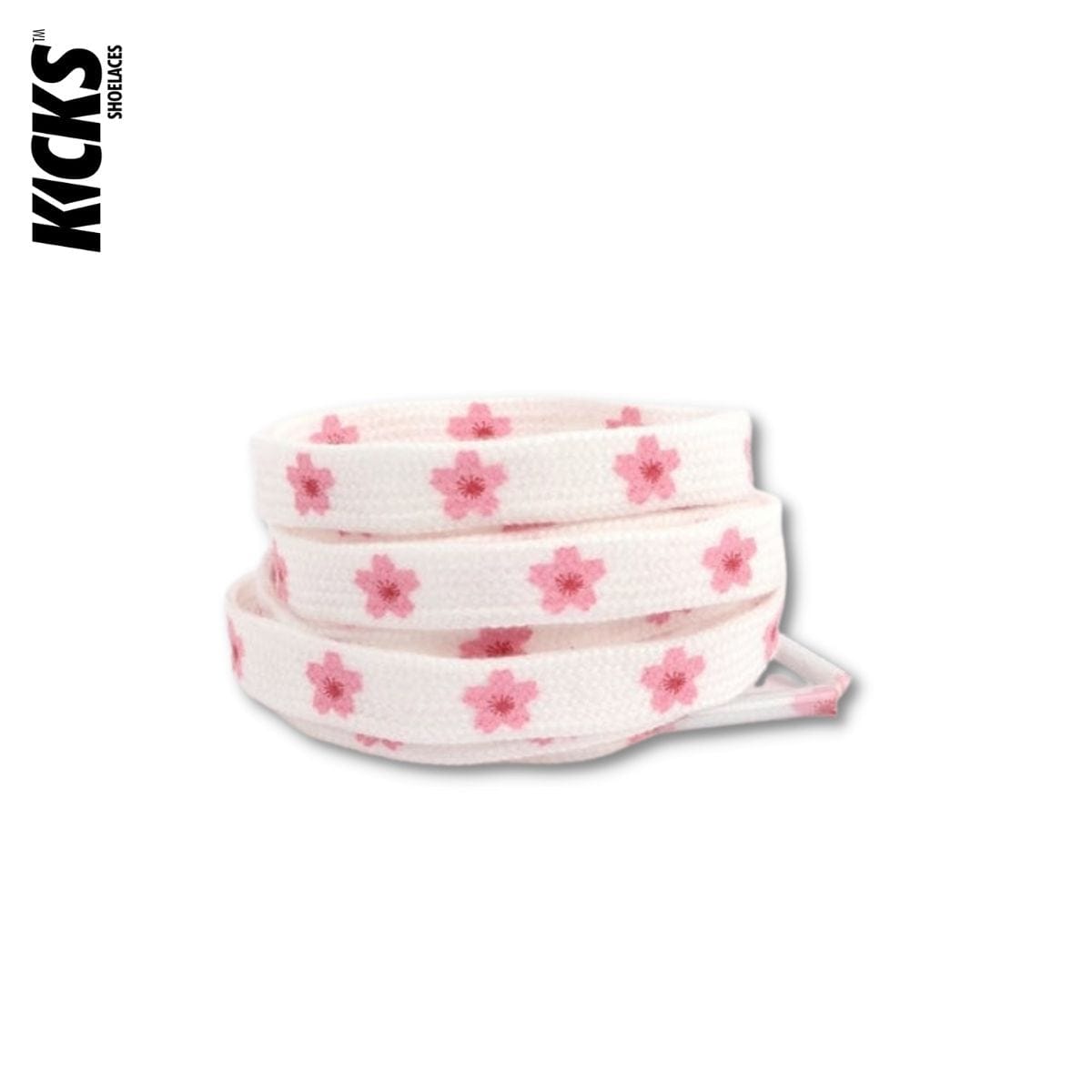 Daisy Print Shoelaces - Kicks Shoelaces