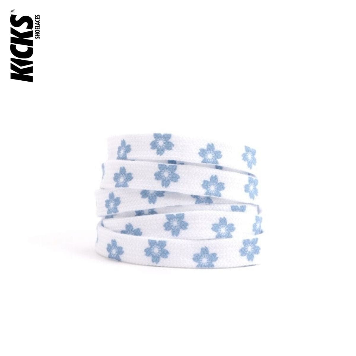 Daisy Print Shoelaces - Kicks Shoelaces