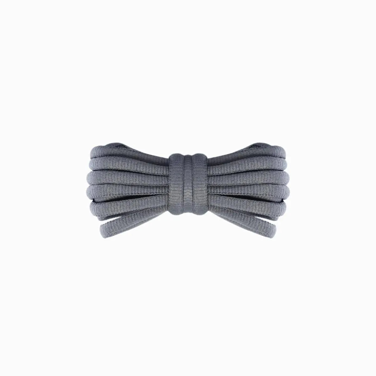 Dark grey Asics Gel Contend 9 replacement laces, oval laces by Kicks Shoelaces.