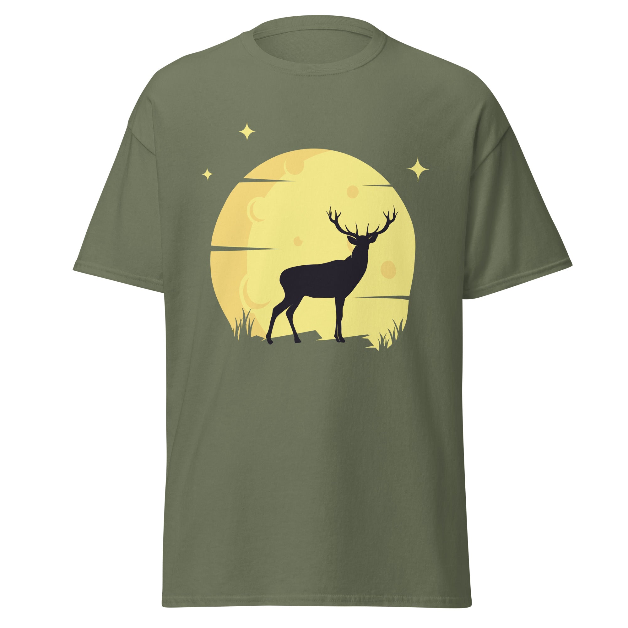 Deer Moon Mens Graphic Tee - Kicks Shoelaces