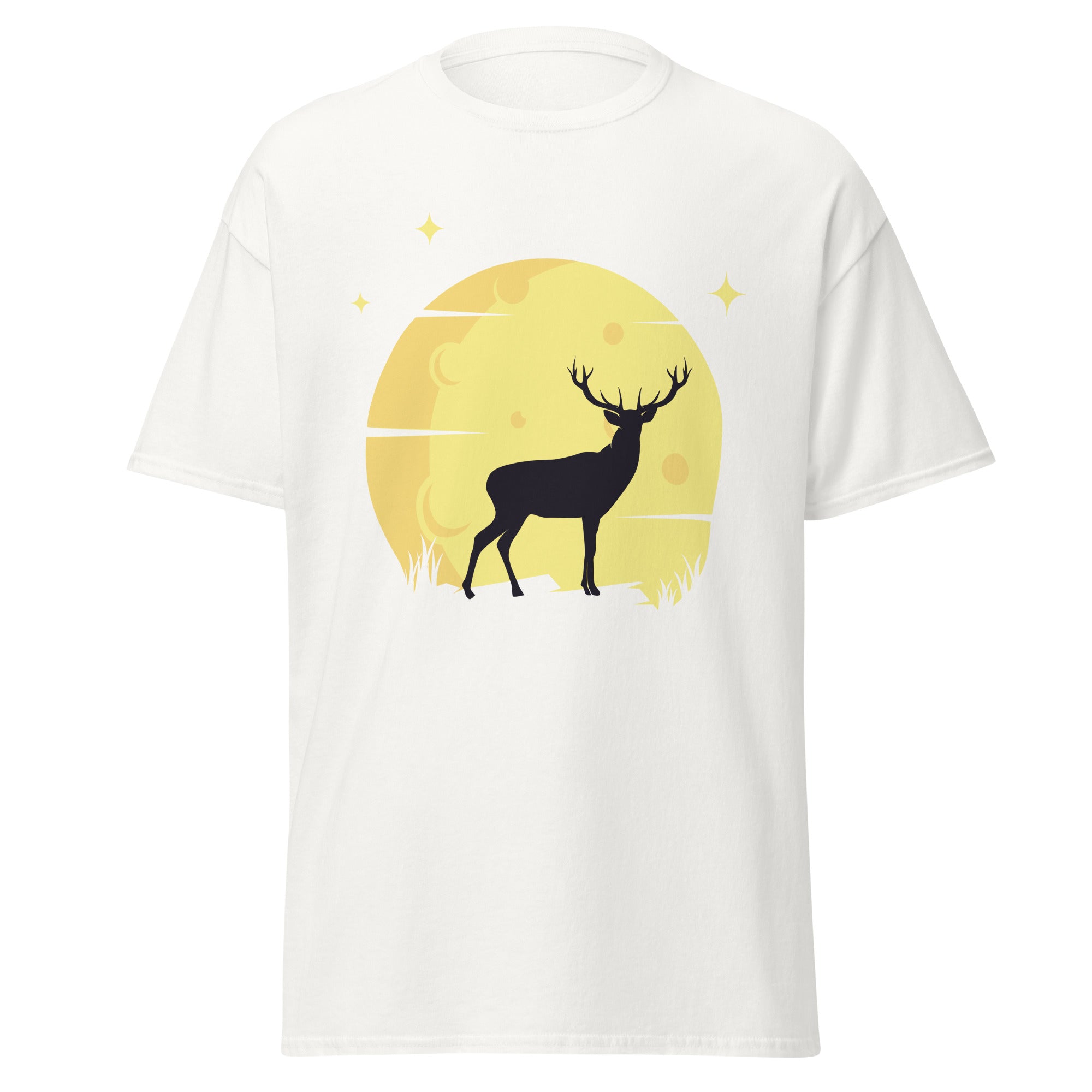 Deer Moon Mens Graphic Tee - Kicks Shoelaces