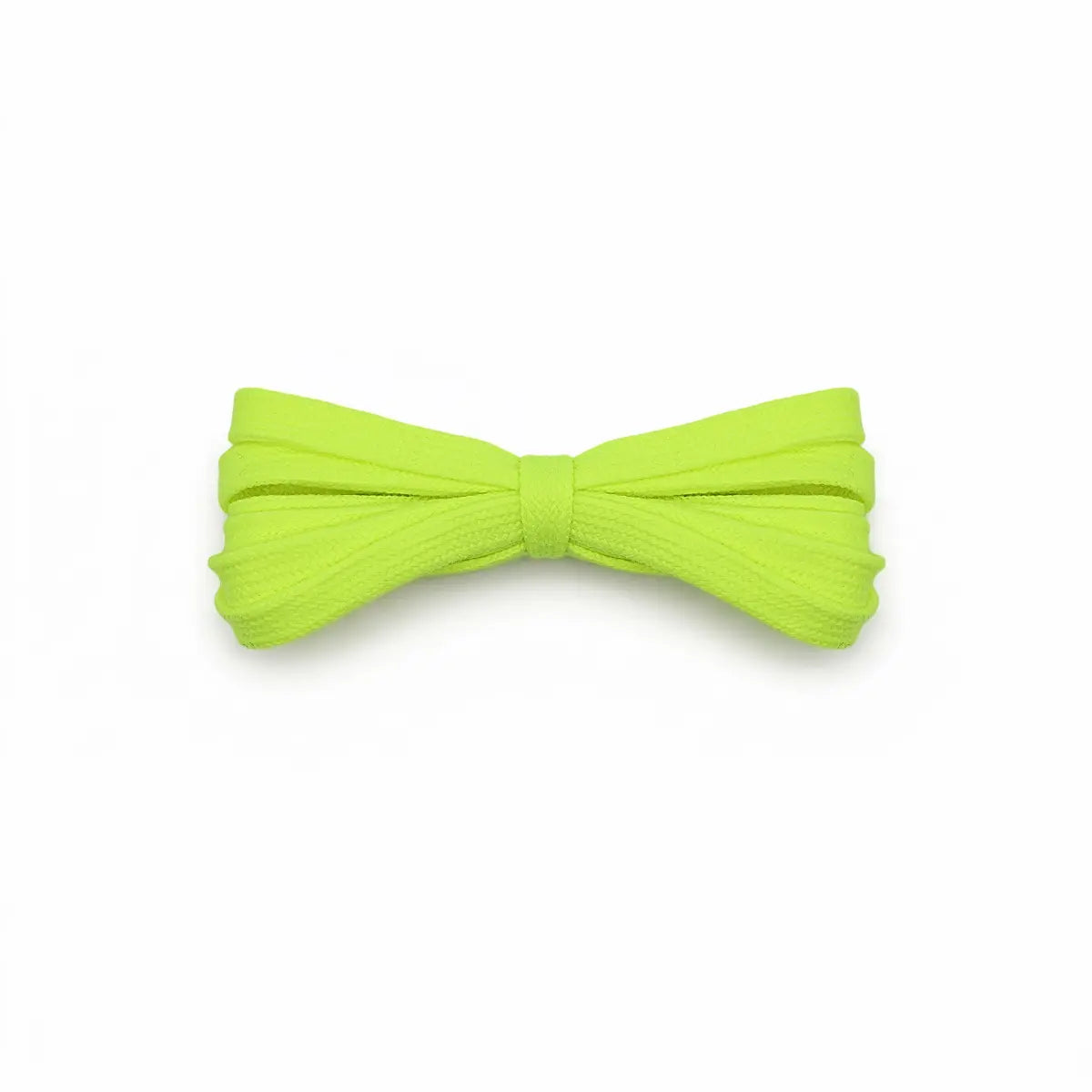 Fluorescent green shoe laces for Converse star player 76 shoes by Kicks Shoelaces