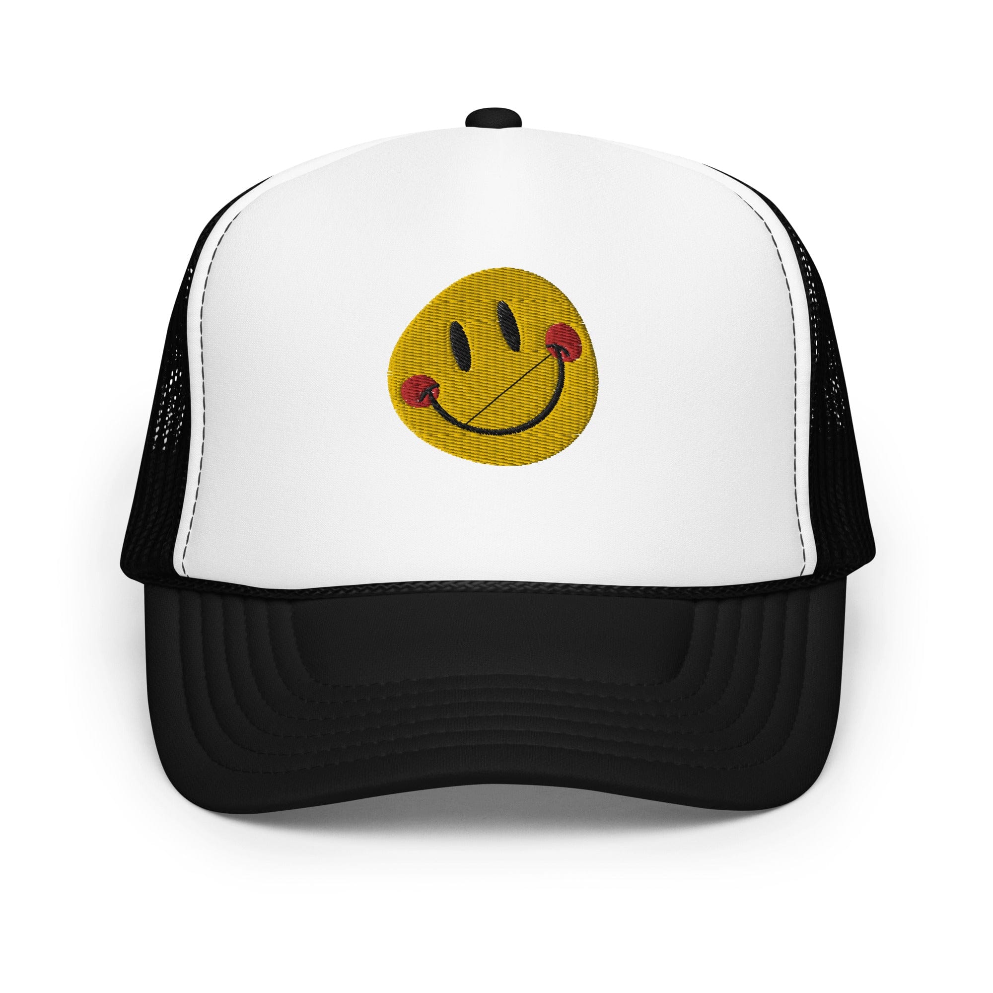 Smiley Face Pinky Cheeks Foam Trucker Hat