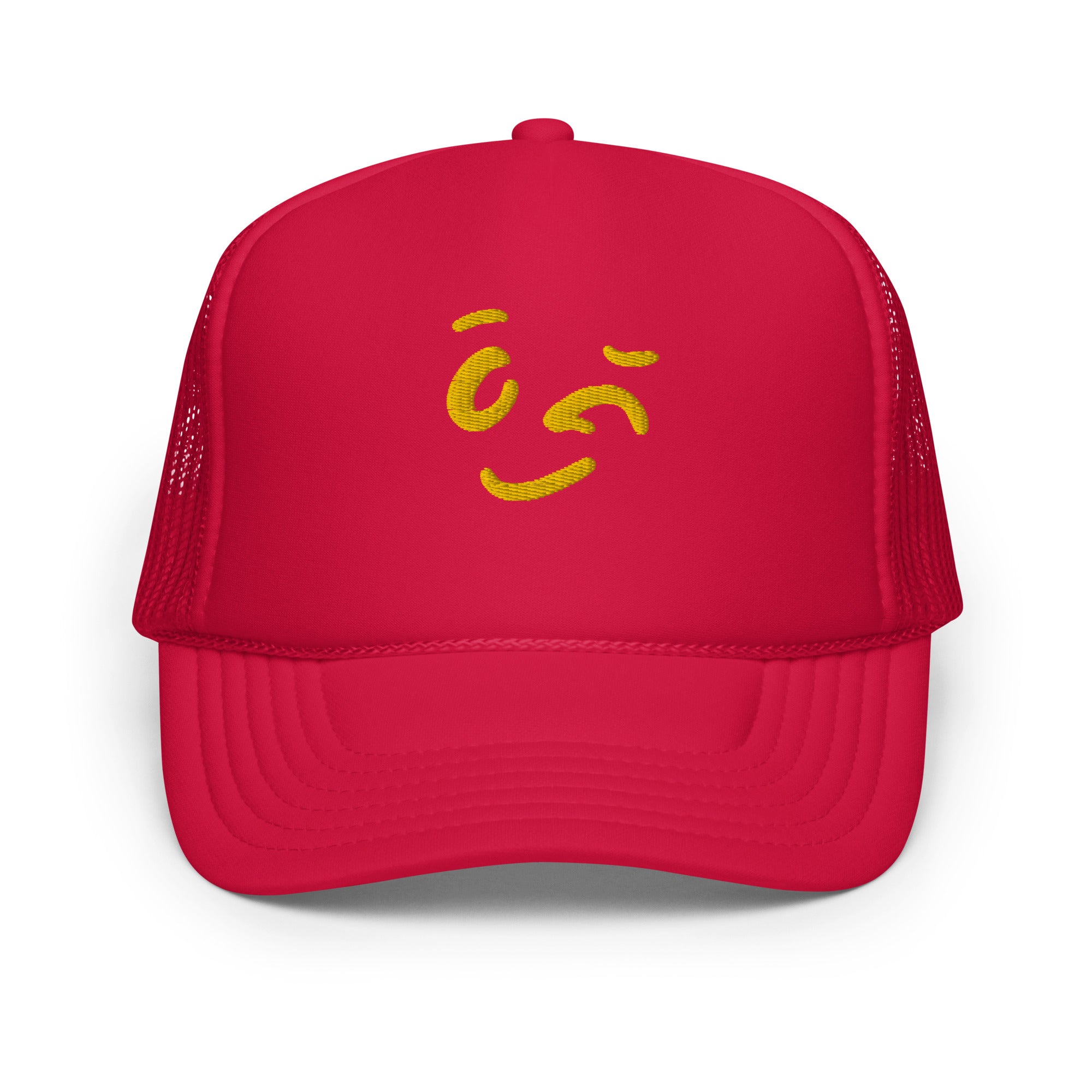 Winking Eye Foam Trucker Hat