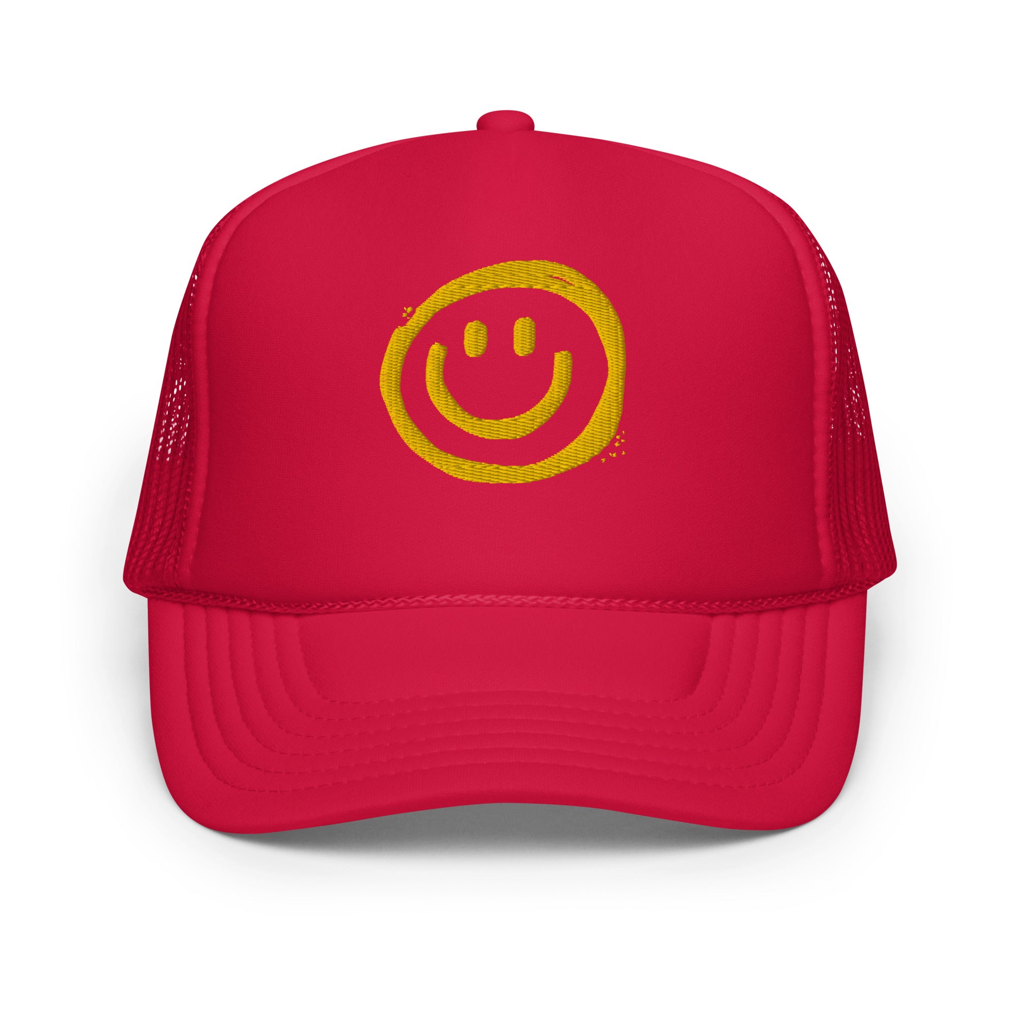 Scribble Face Foam Trucker Hat