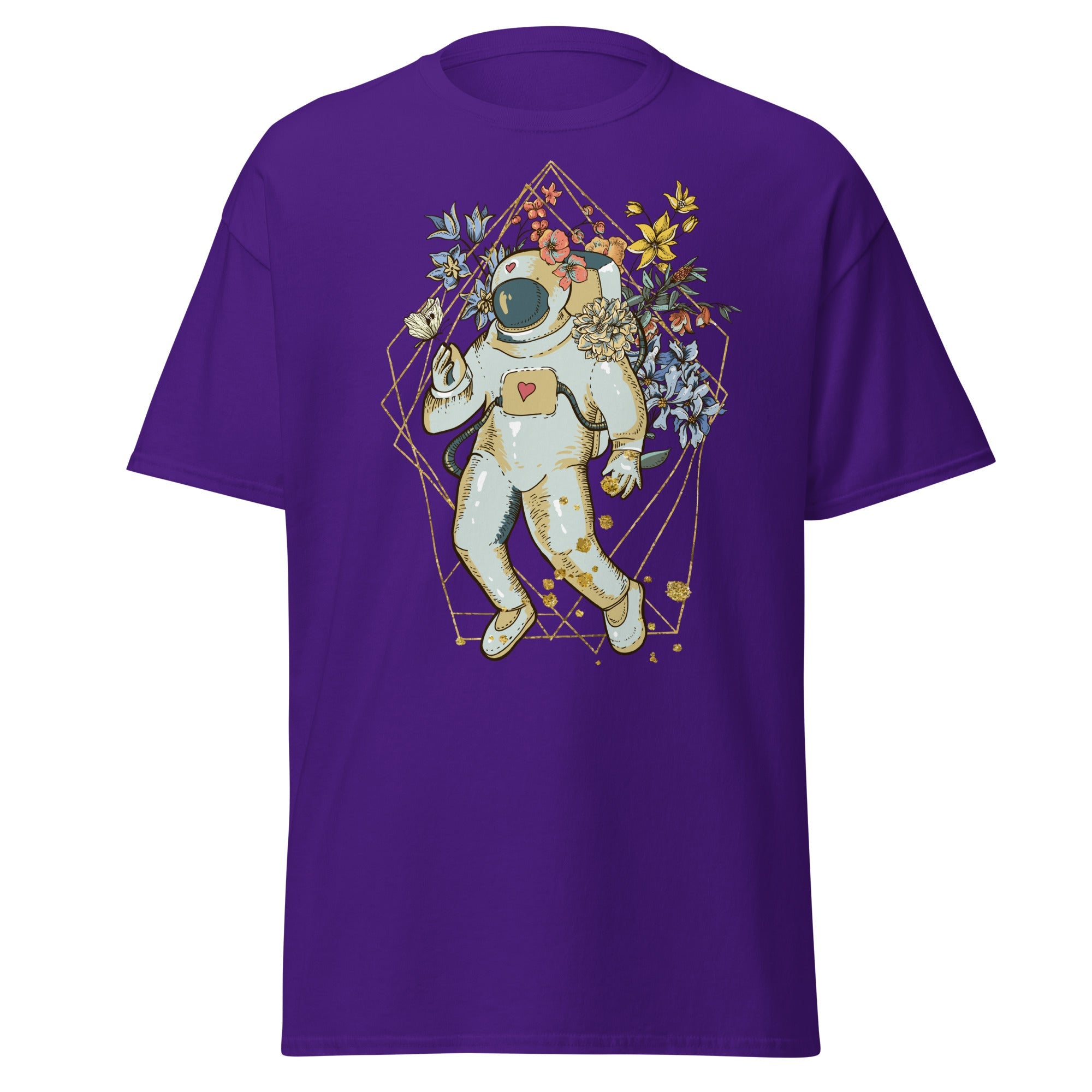 Galactic Garden Mens Graphic Space Tee - Kicks Shoelaces