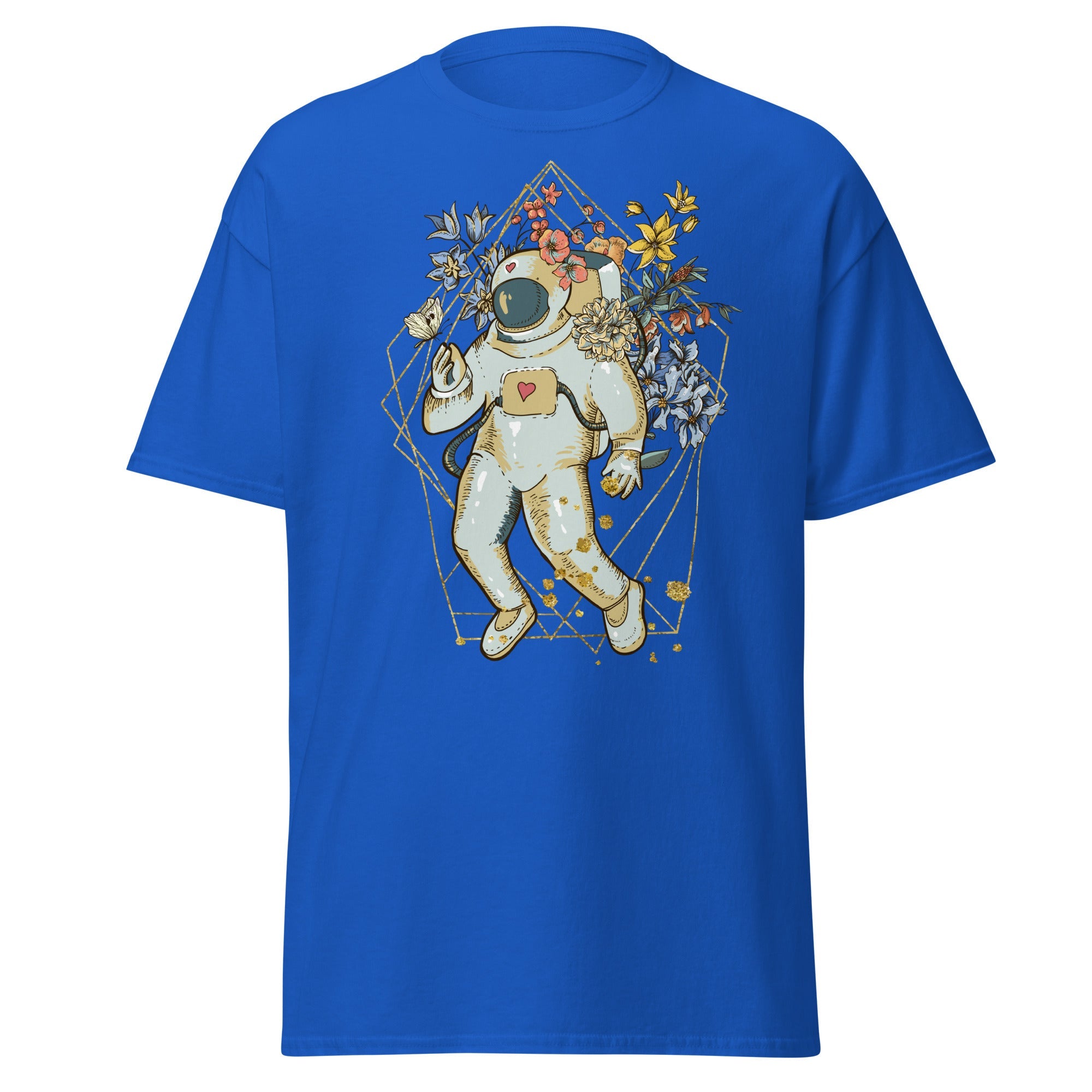 Galactic Garden Mens Graphic Space Tee - Kicks Shoelaces