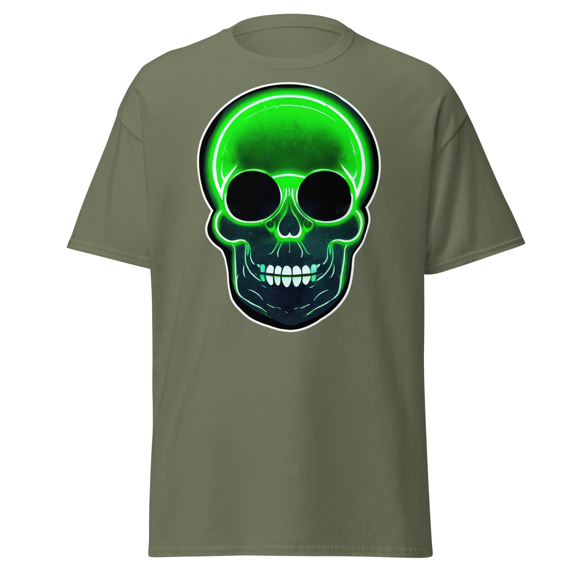 Glowbone Skull Mens Graphic Monster Tee - Kicks Shoelaces