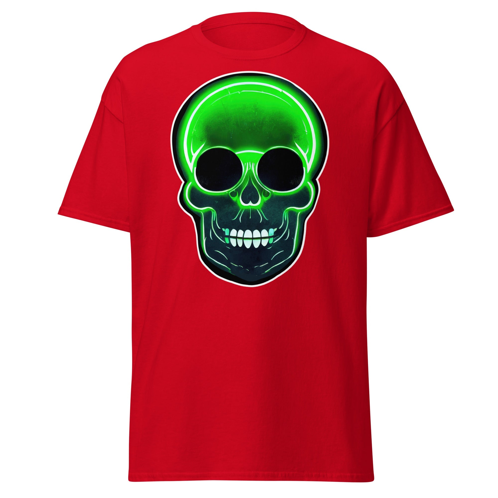 Glowbone Skull Mens Graphic Monster Tee - Kicks Shoelaces