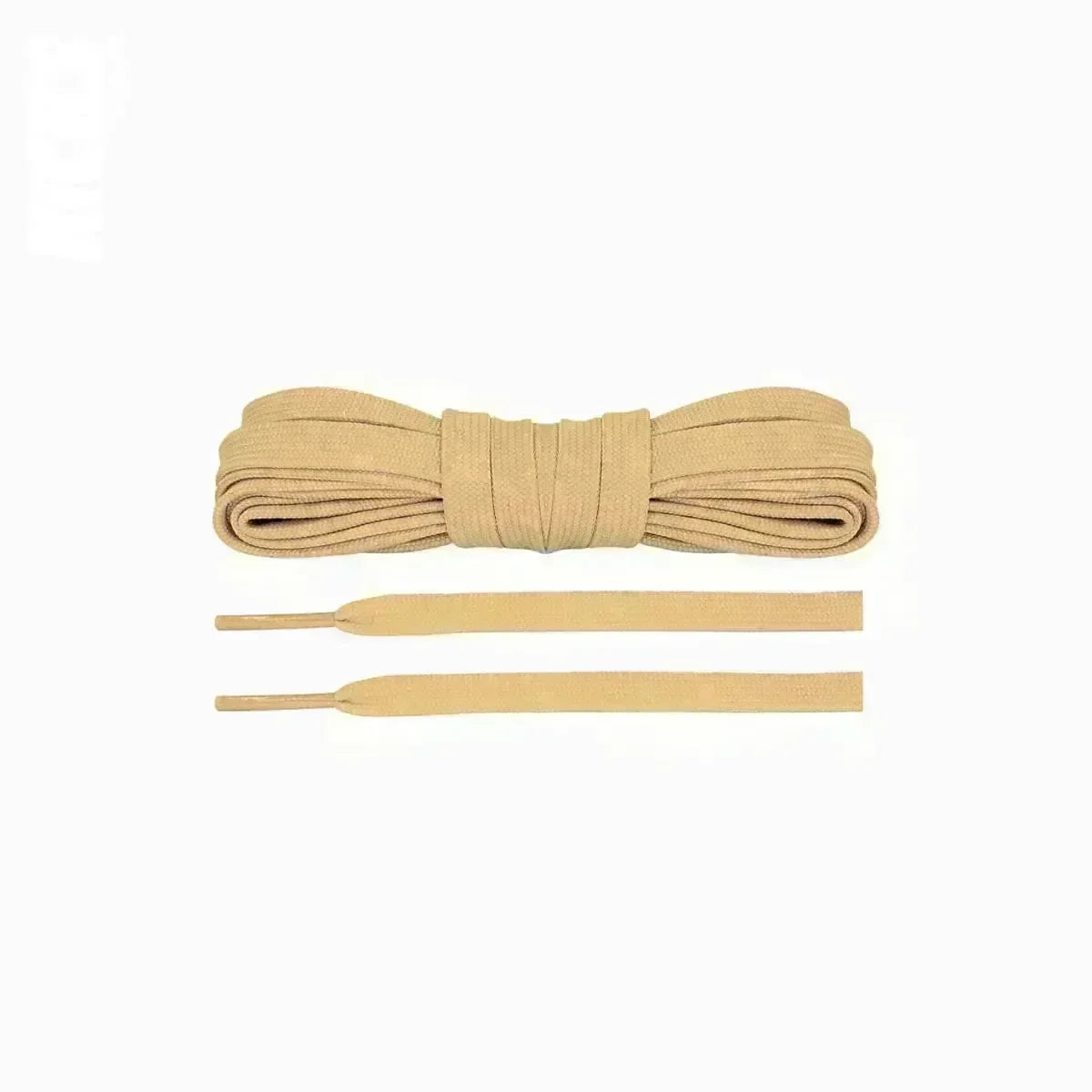 Khaki replacement laces for Hoka Bondi SR shoes by Kicks Shoelaces