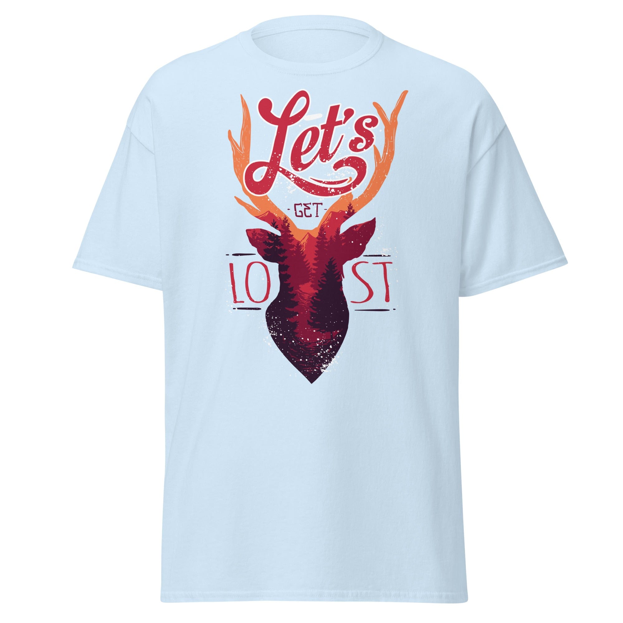 Lets Get Lost Mens Graphic Tee - Kicks Shoelaces