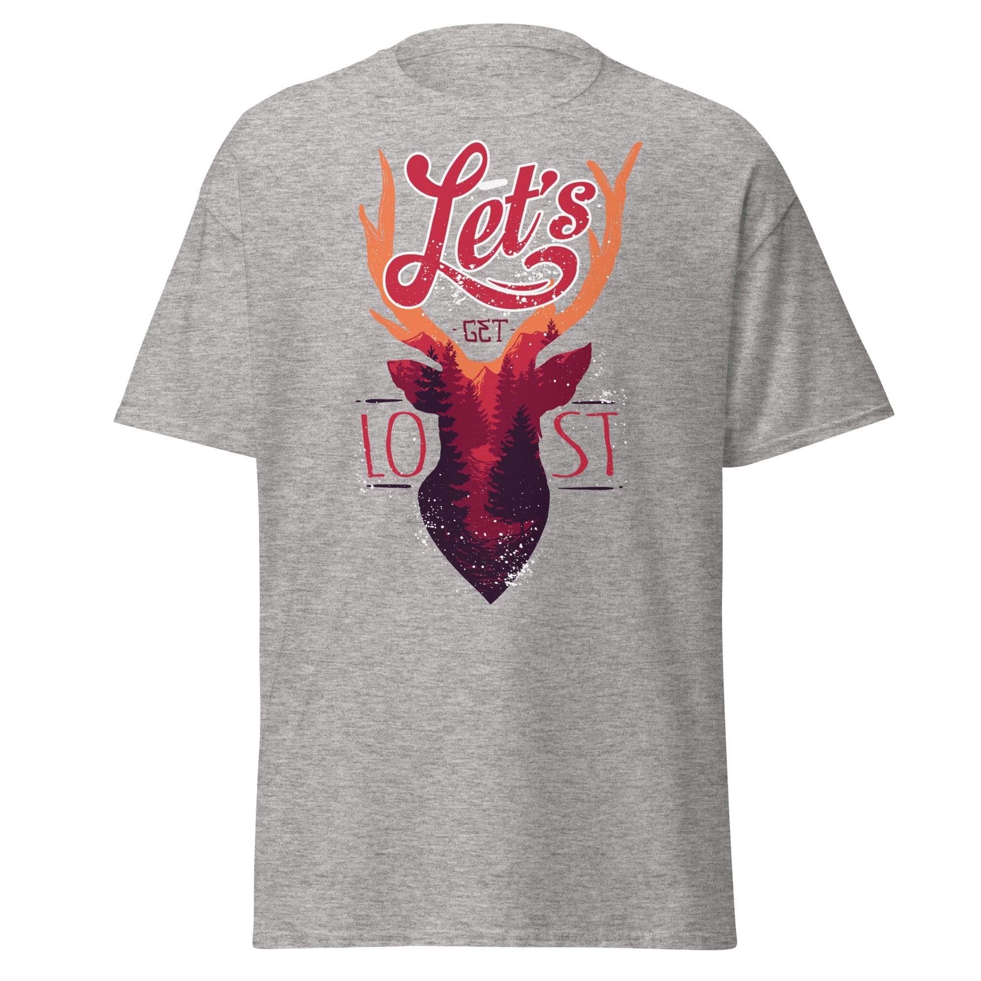 Lets Get Lost Mens Graphic Tee - Kicks Shoelaces