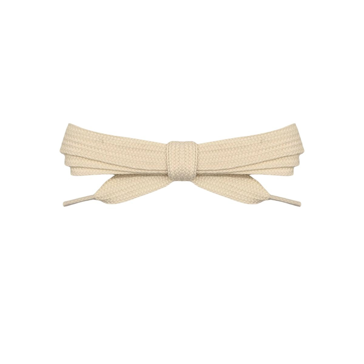 Light beige flat replacement shoe laces for Adidas Campus shoes by Kicks Shoelaces