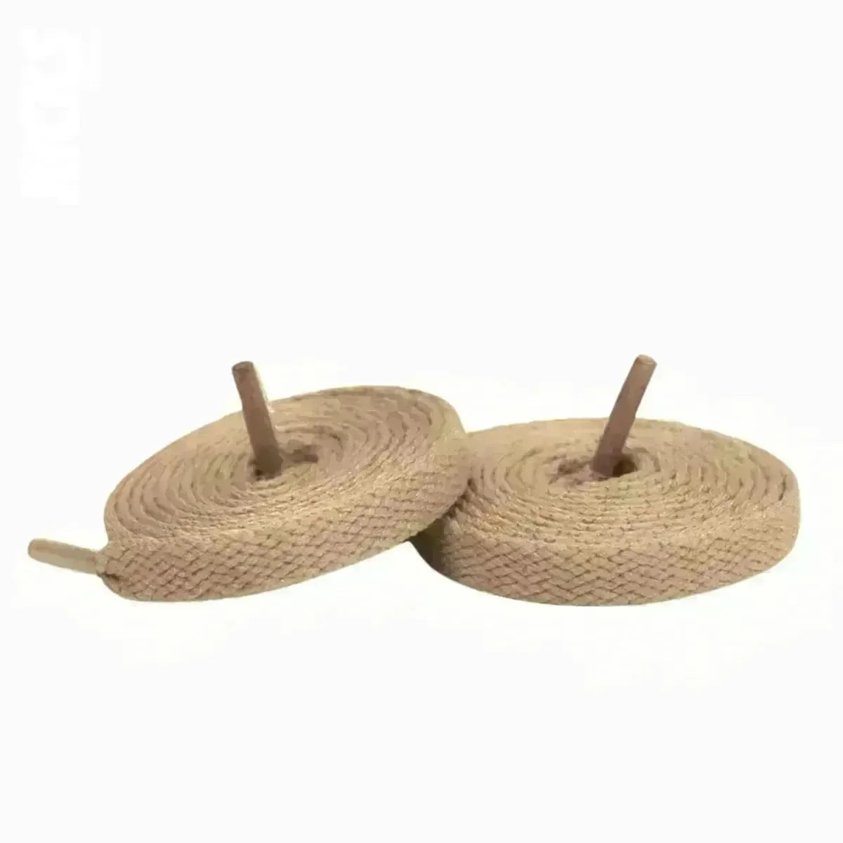 Light brown replacement shoe laces for Adidas VL Court 3.0 skate shoes by Kicks Shoelaces