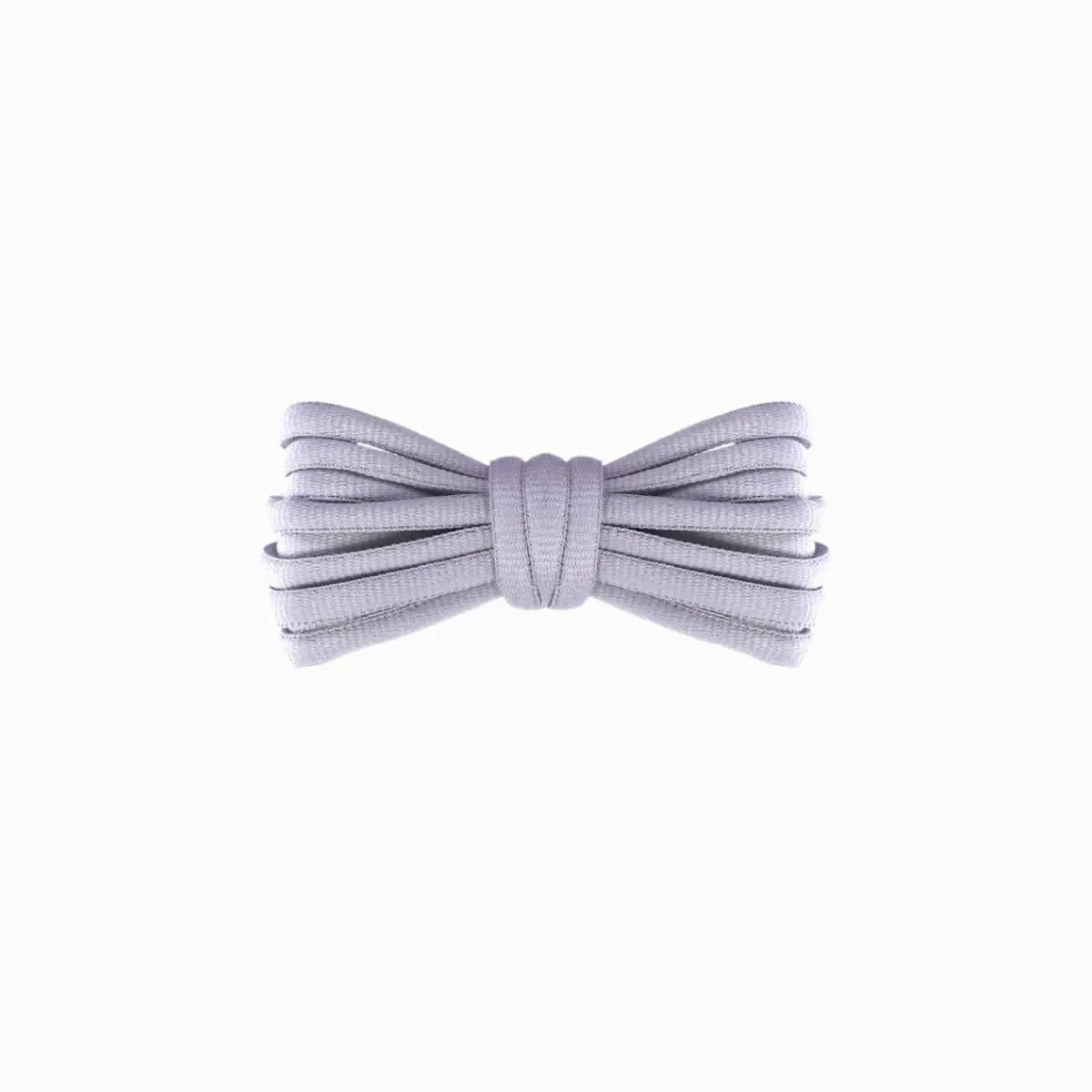 Light grey Asics Gel Contend 9 replacement laces, oval laces by Kicks Shoelaces.
