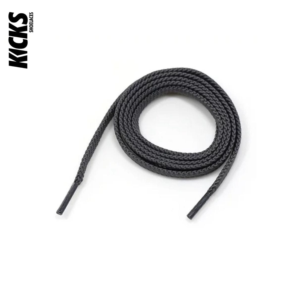 Dark Grey Replacement New Balance Laces for New Balance Shoes by Kicks Shoelaces