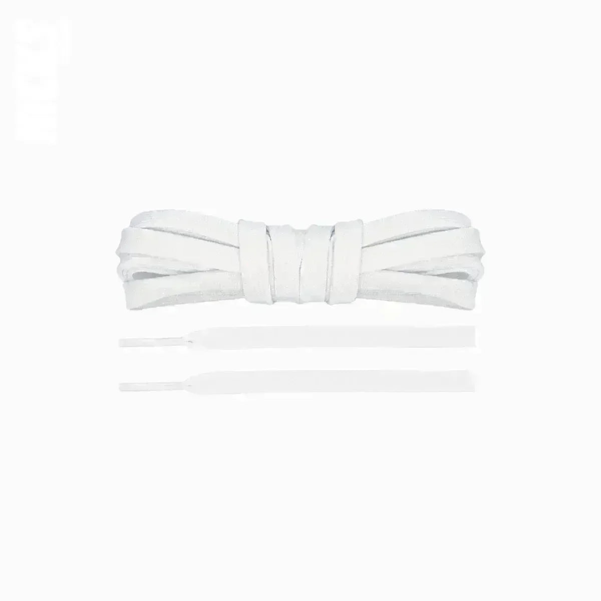 White replacement laces for Nike Tiempo 10 Astro Turf shoes by Kicks Shoelaces
