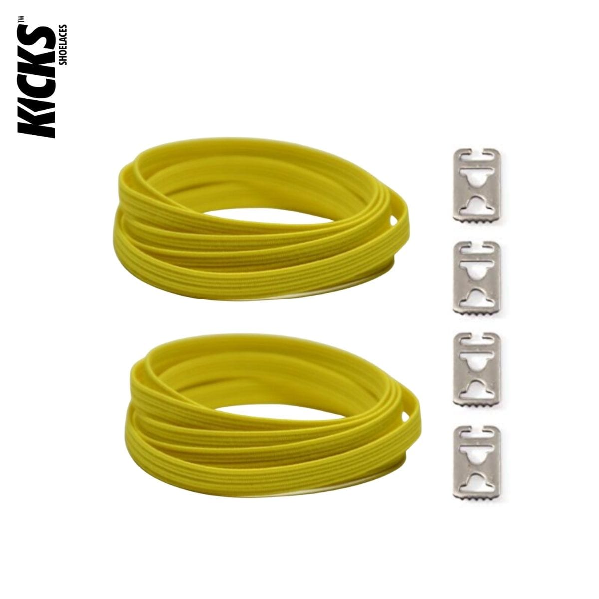 No Tie Elastic Shoelaces - Kicks Shoelaces