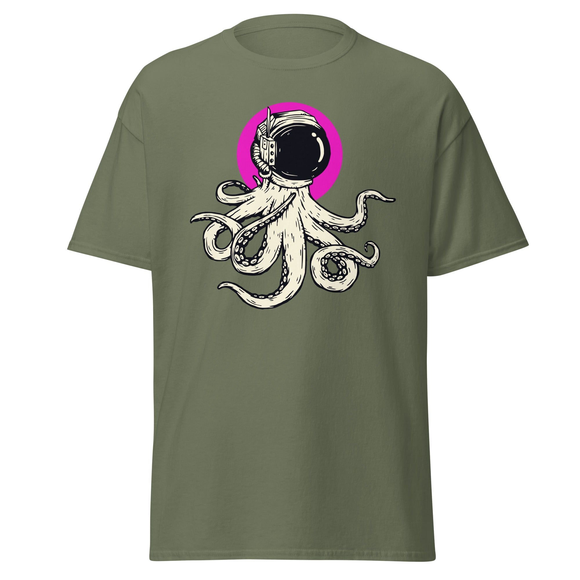 Octo-Space Explorer Mens Graphic Tee - Kicks Shoelaces