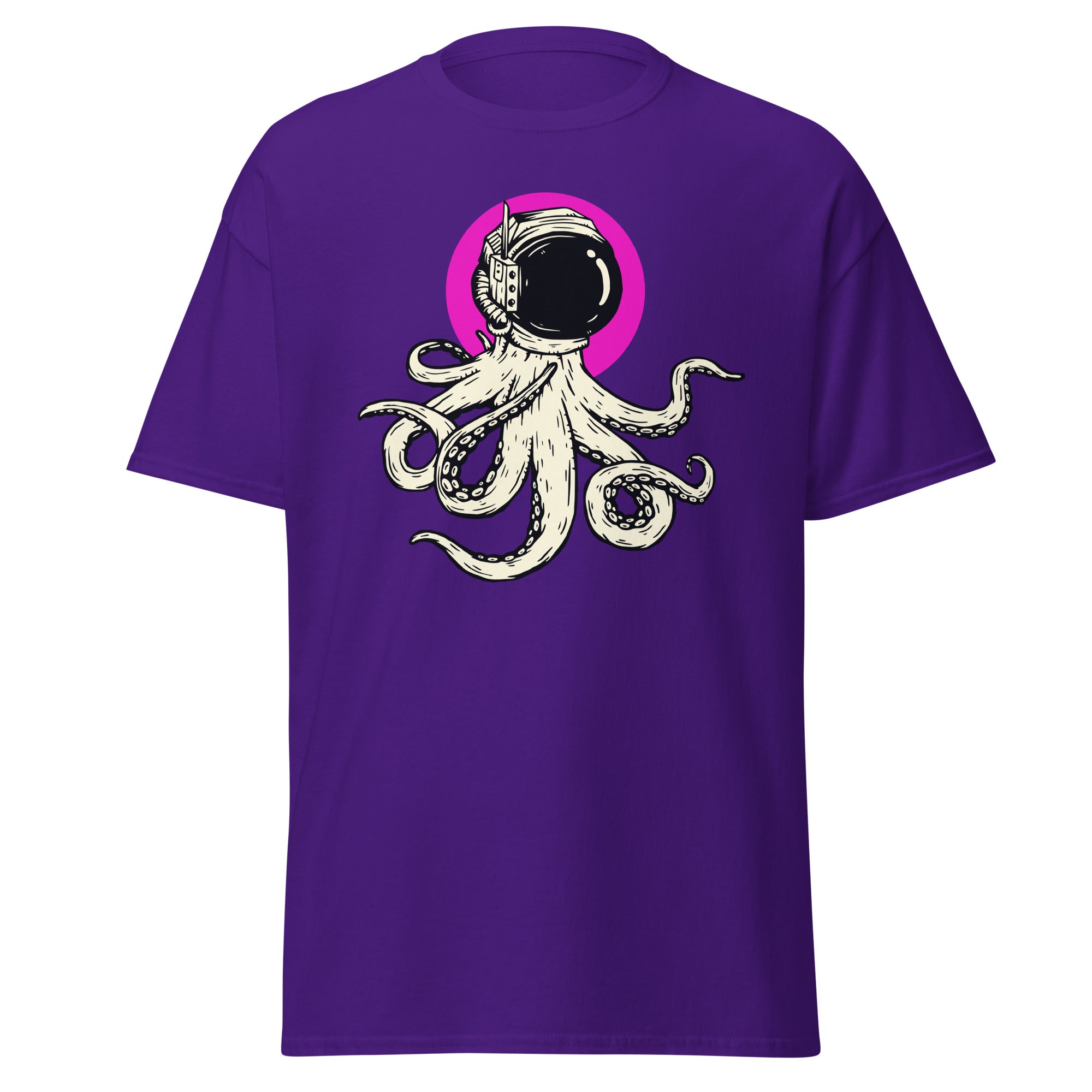 Octo-Space Explorer Mens Graphic Tee - Kicks Shoelaces