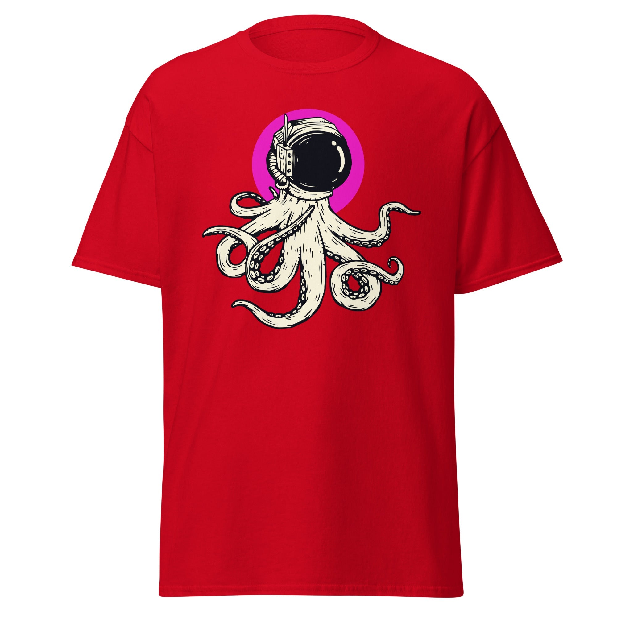 Octo-Space Explorer Mens Graphic Tee - Kicks Shoelaces