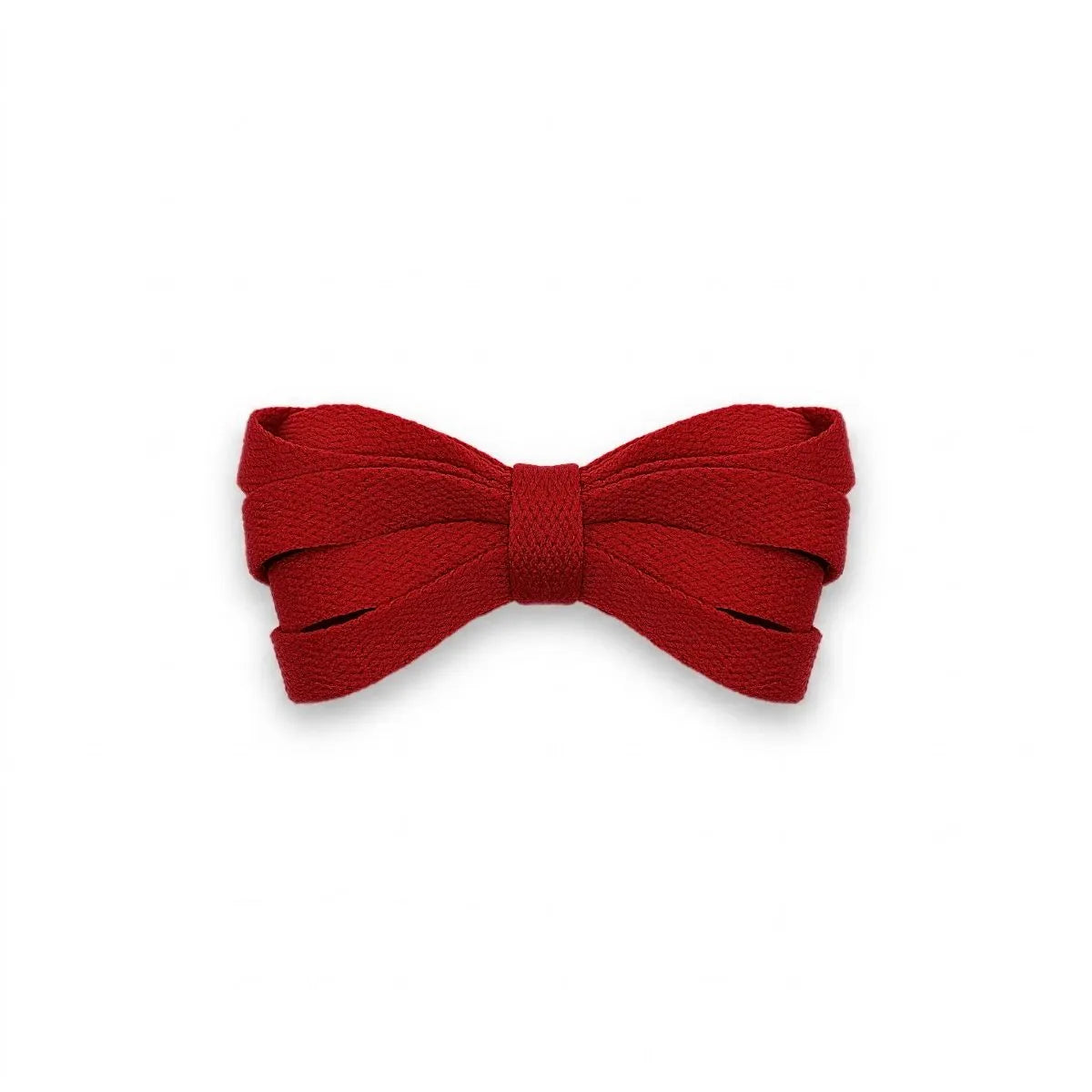 Red 12mm fat laces for sneakers by Kicks Shoelaces