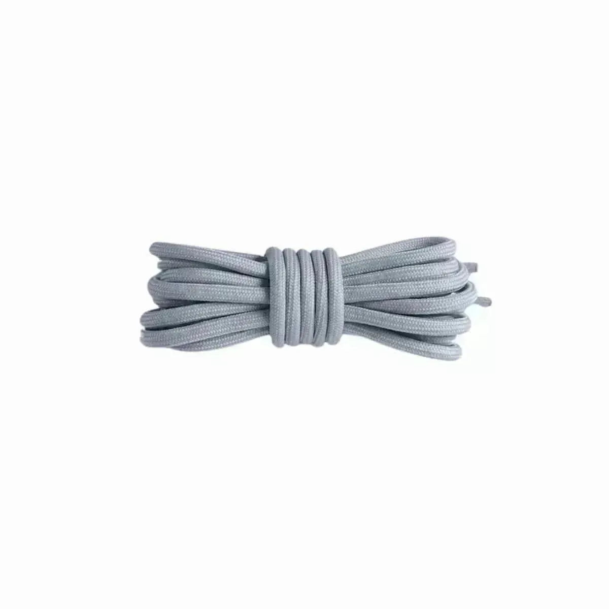 Blue grey replacement rope laces for Yeezy 350 MX Rock sneakers by Kicks Shoelaces.